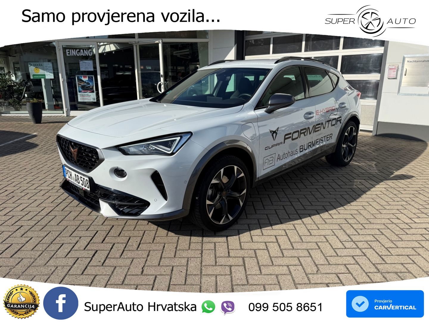Cupra Formentor 1.4 TSI (204 KS) e-Hybrid DSG LED+GR SJED+ACC