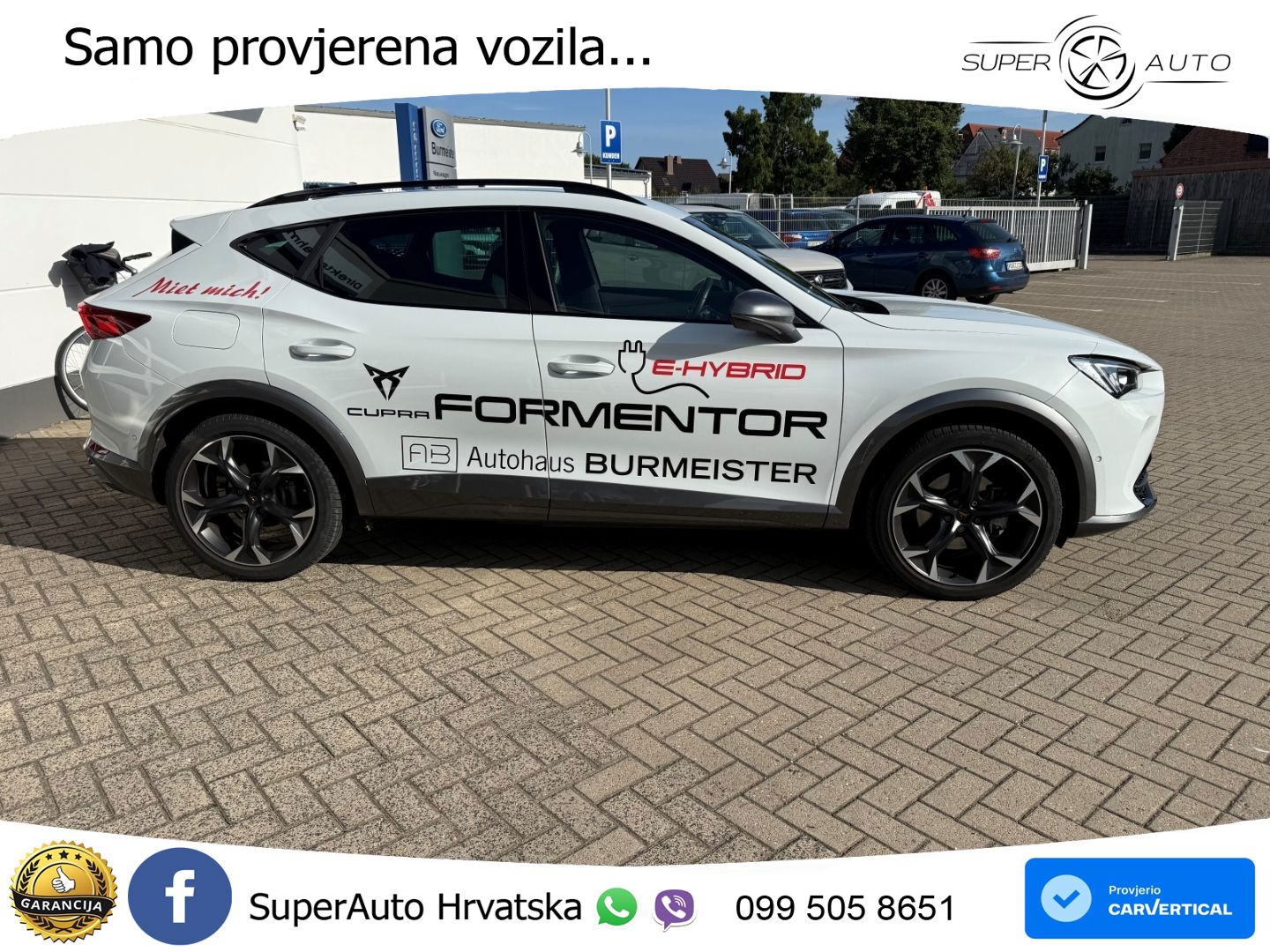 Cupra Formentor 1.4 TSI (204 KS) e-Hybrid DSG LED+GR SJED+ACC
