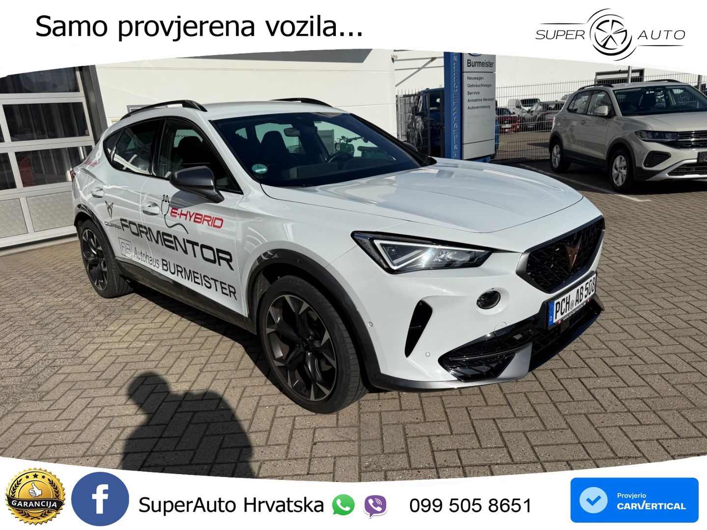 Cupra Formentor 1.4 TSI (204 KS) e-Hybrid DSG LED+GR SJED+ACC