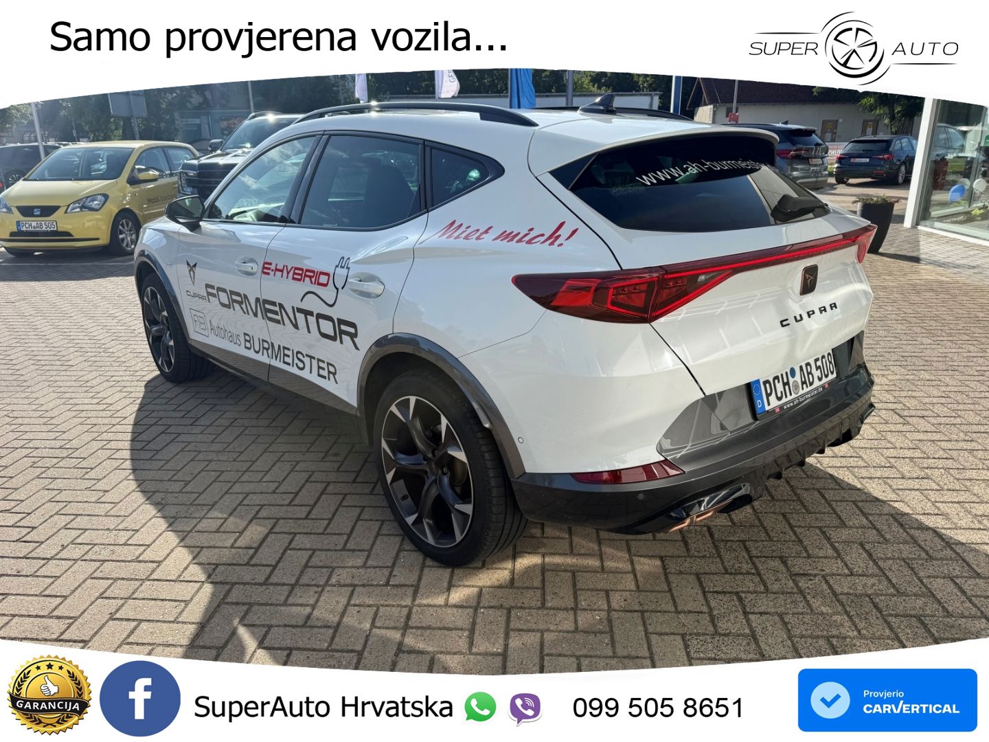 Cupra Formentor 1.4 TSI (204 KS) e-Hybrid DSG LED+GR SJED+ACC