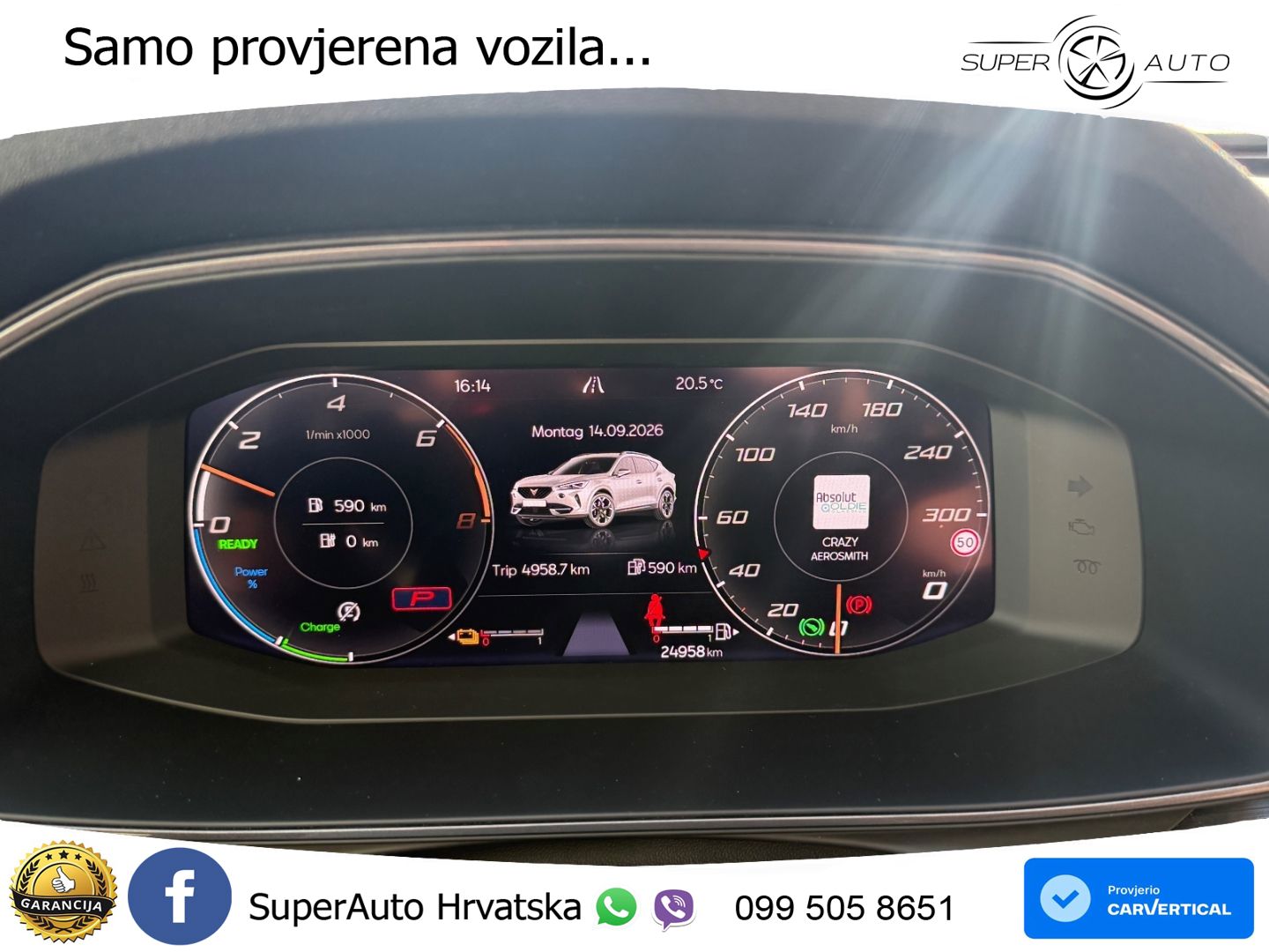 Cupra Formentor 1.4 TSI (204 KS) e-Hybrid DSG LED+GR SJED+ACC