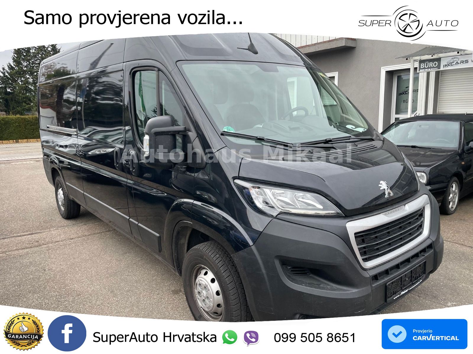 Peugeot Boxer Kasten Hochraum 335 L3H2 BlueHDi 140 Stop& 140 KS