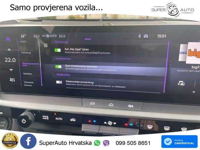 Opel Grandland 1.2 Turbo (145 KS) Hybrid eDCT GS LED+GR SJED+ACC