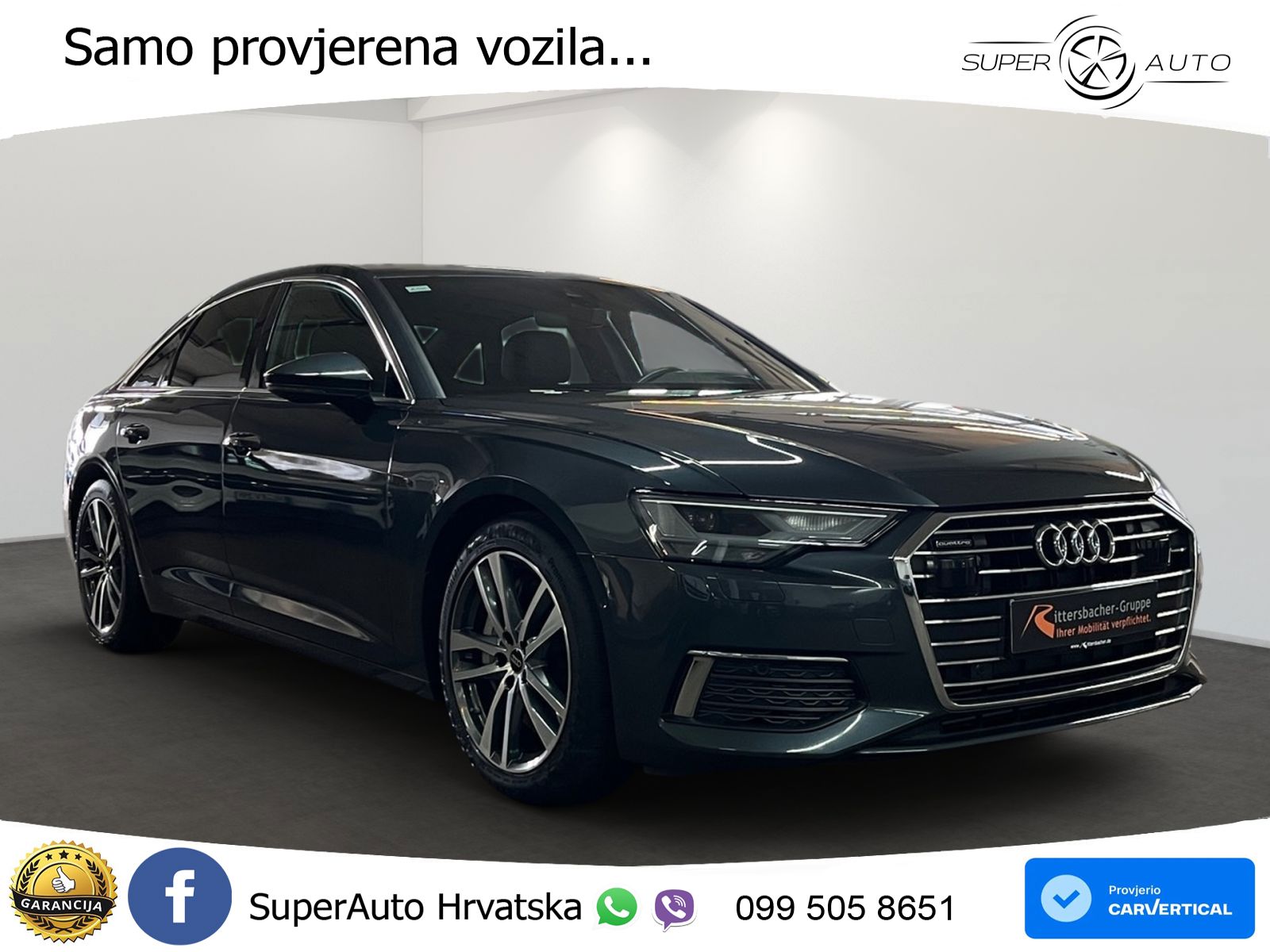 Audi A6 55 TFSI V6 (340 KS) quattro S tronic LED+GR SJED+ACC