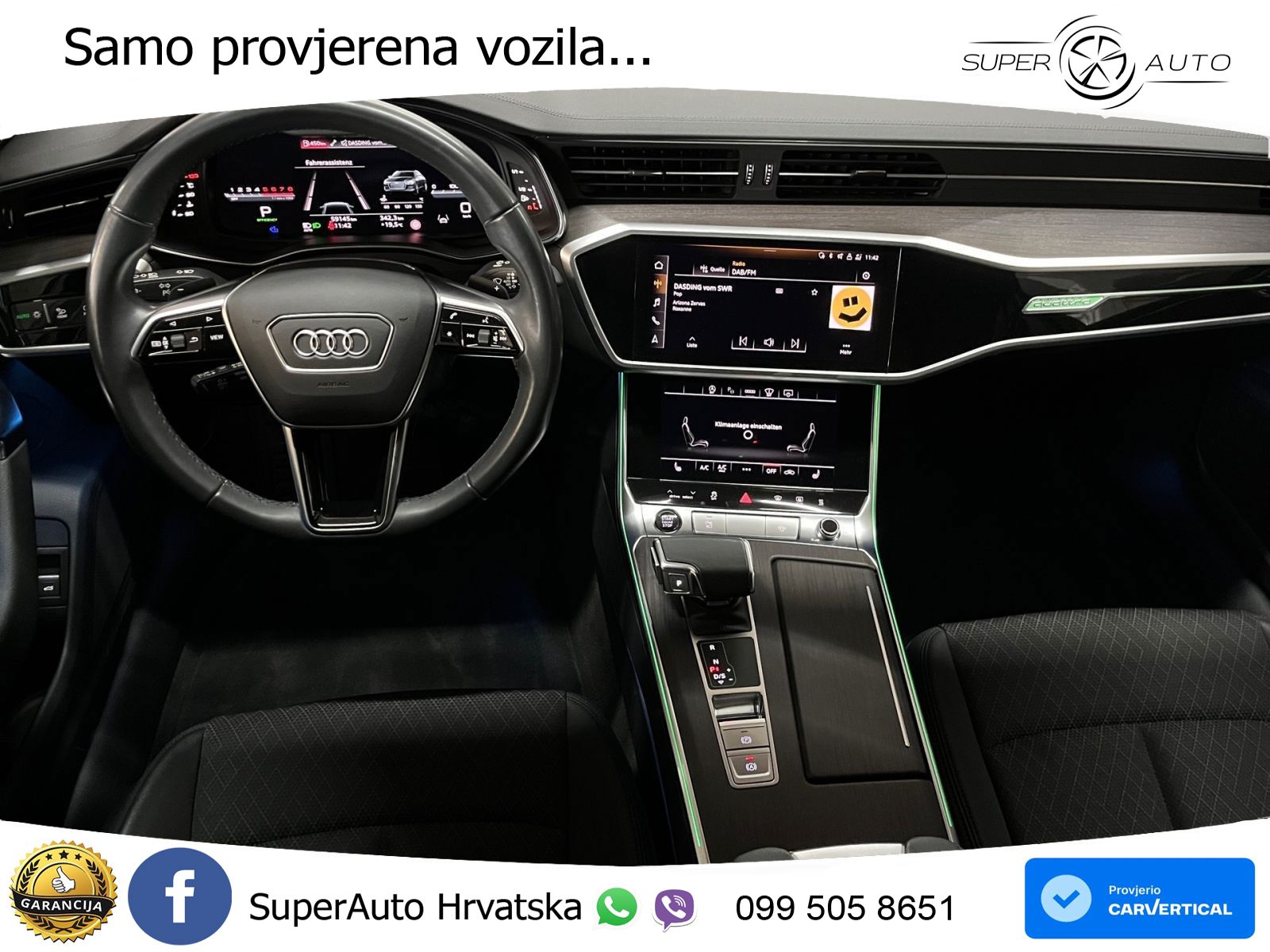 Audi A6 55 TFSI V6 (340 KS) quattro S tronic LED+GR SJED+ACC