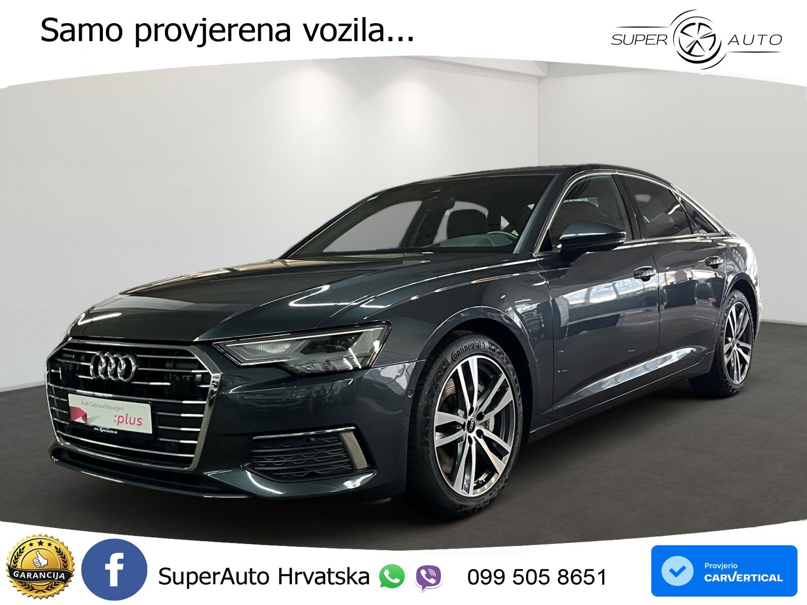 Audi A6 55 TFSI V6 (340 KS) quattro S tronic LED+GR SJED+ACC