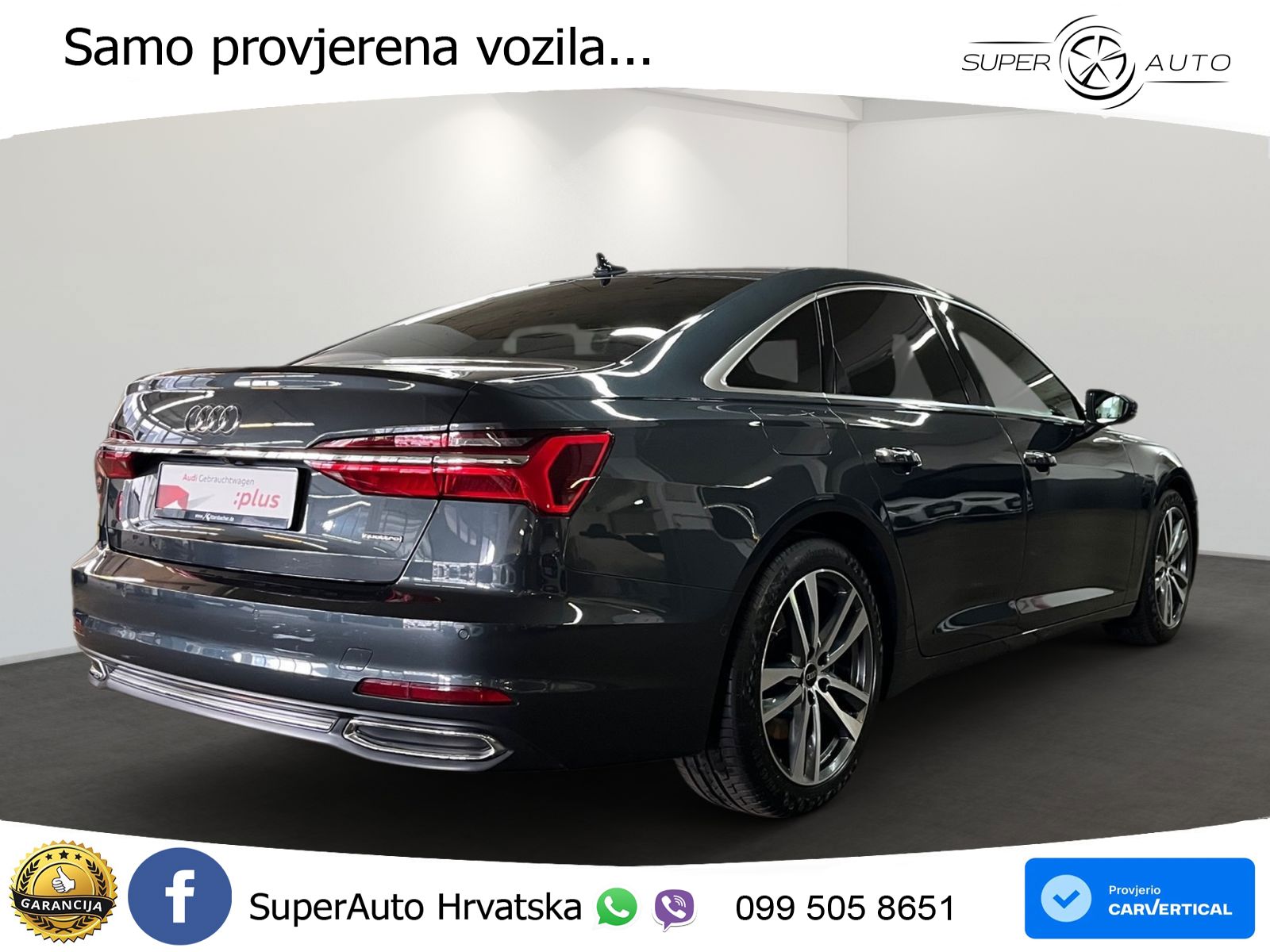 Audi A6 55 TFSI V6 (340 KS) quattro S tronic LED+GR SJED+ACC