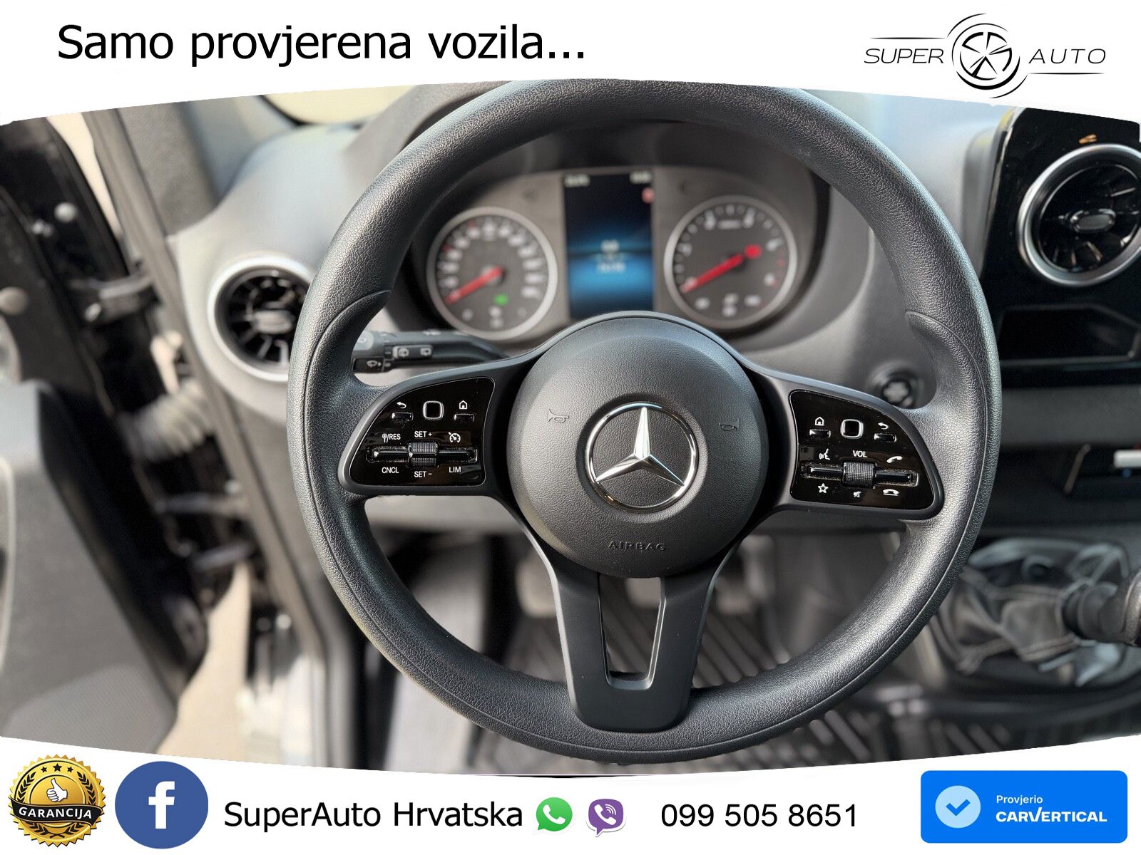 Mercedes-Benz Sprinter 319 CDI Kasten lang LED KLIMA TEMPOMAT 190 KS