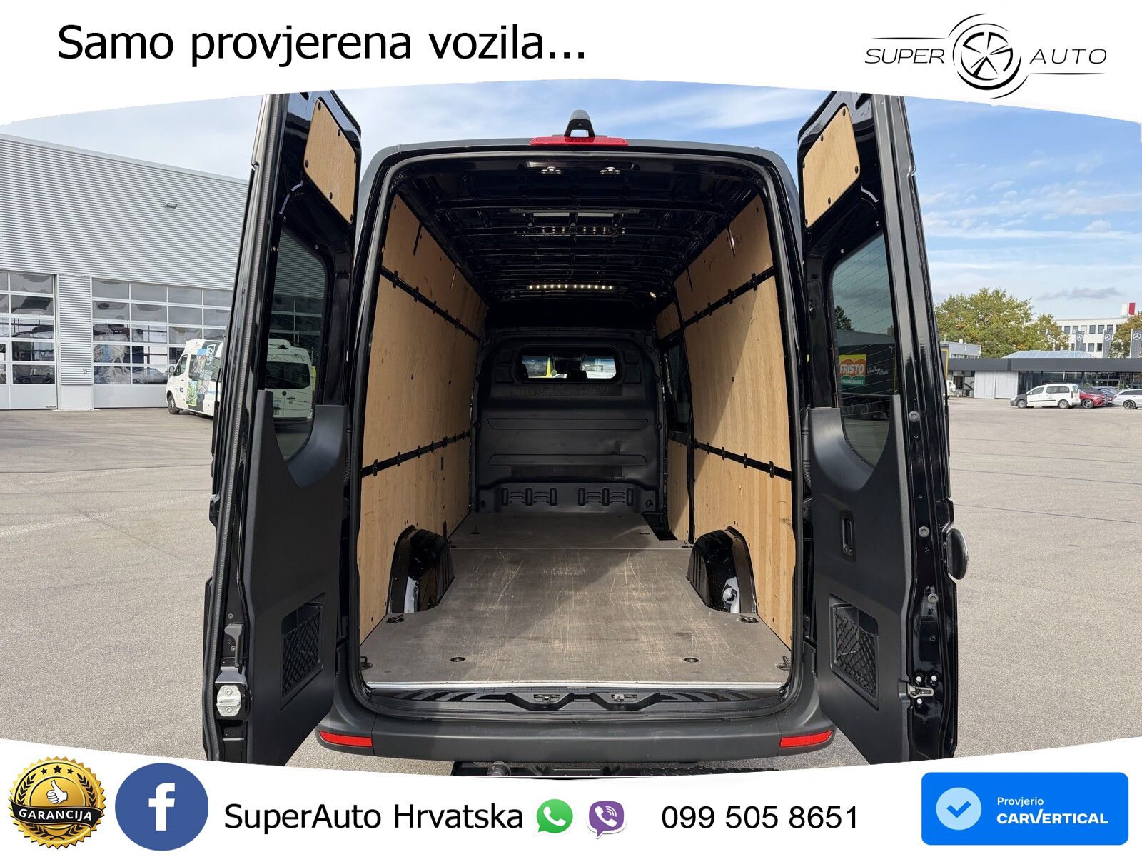 Mercedes-Benz Sprinter 319 CDI Kasten lang LED KLIMA TEMPOMAT 190 KS