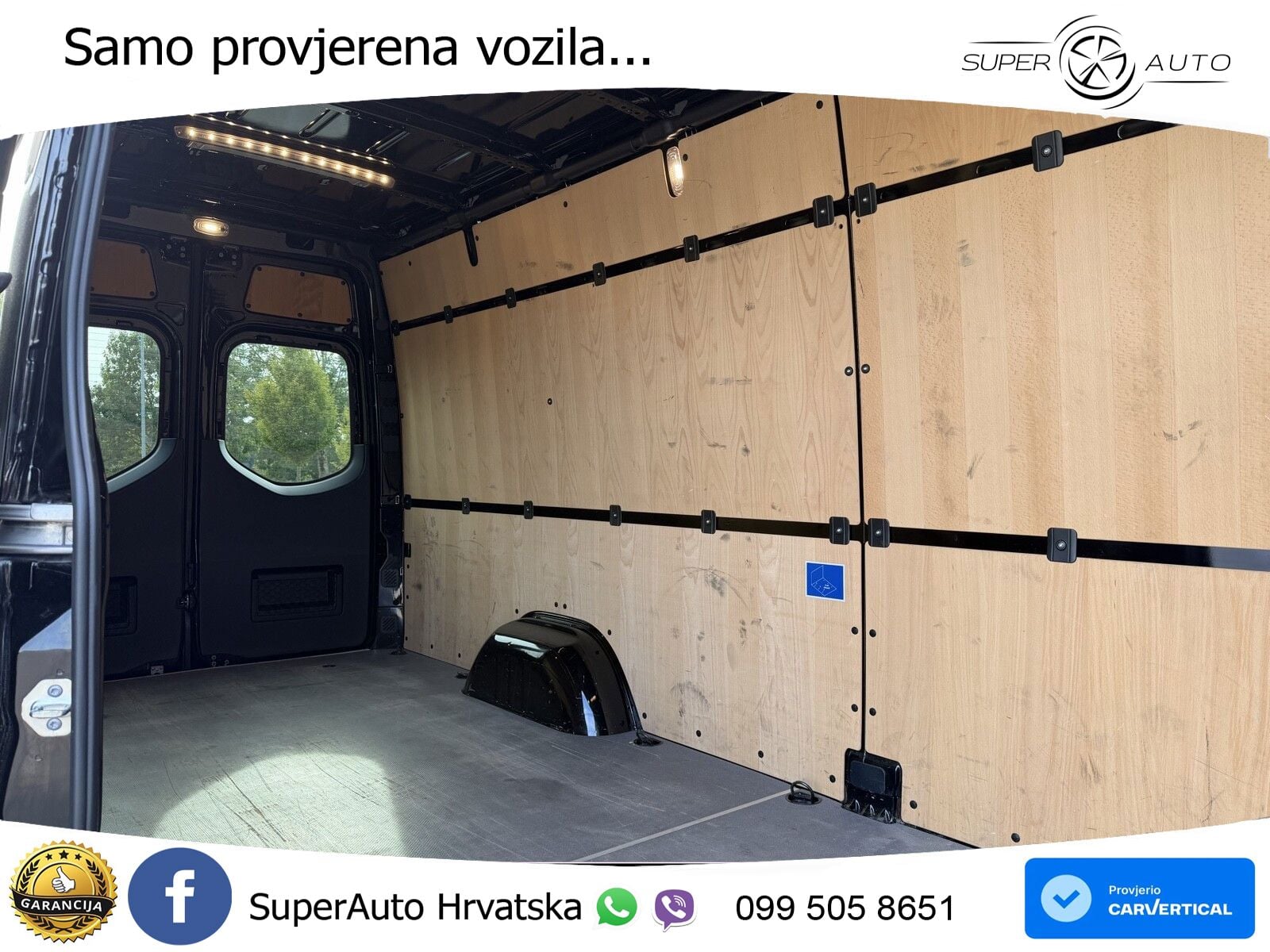 Mercedes-Benz Sprinter 319 CDI Kasten lang LED KLIMA TEMPOMAT 190 KS