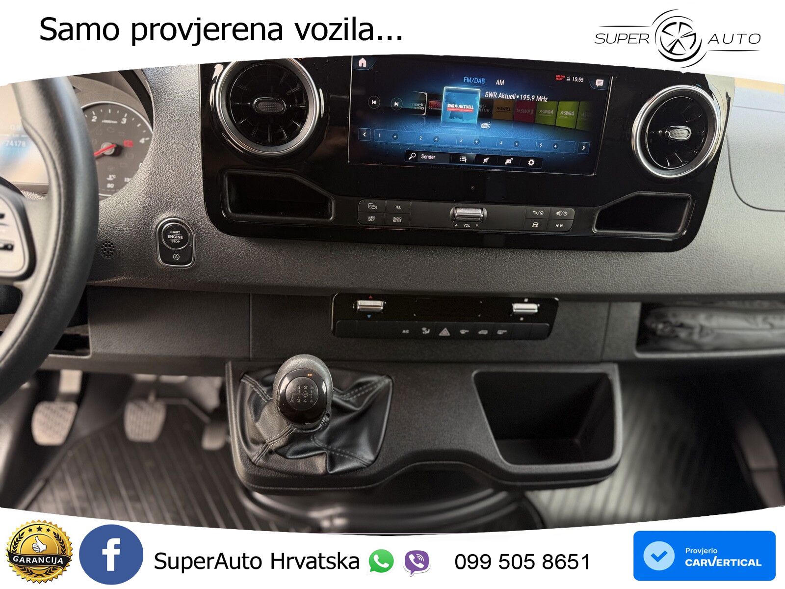 Mercedes-Benz Sprinter 319 CDI Kasten lang LED KLIMA TEMPOMAT 190 KS
