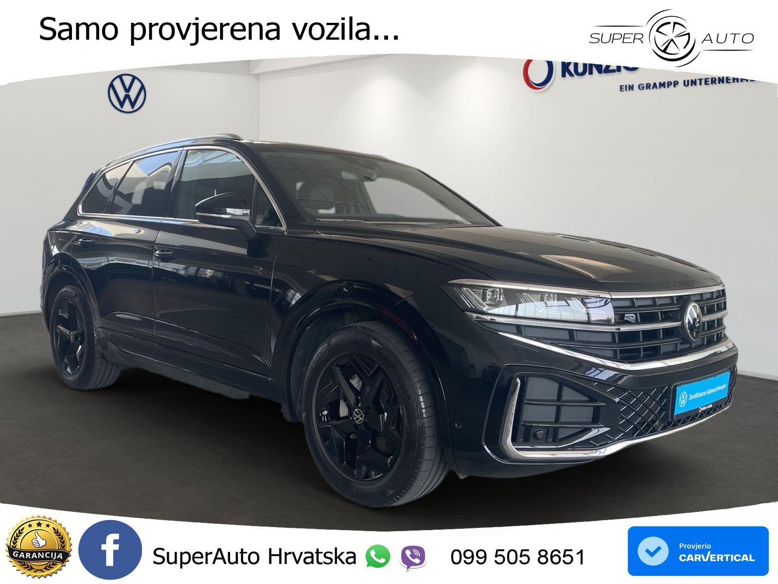 Volkswagen Touareg 3.0 V6 TDI (286 KS) 4MOTION Tiptronic ZRAČNI+ACC+4xGR SJED+KAM