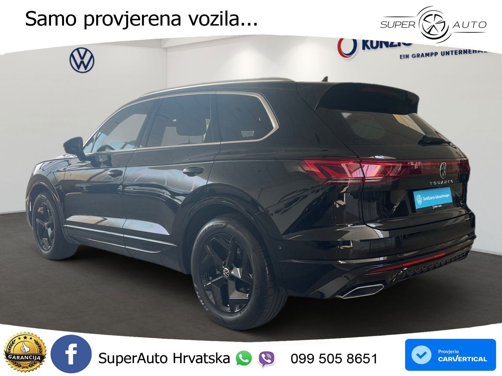 Volkswagen Touareg 3.0 V6 TDI (286 KS) 4MOTION Tiptronic ZRAČNI+ACC+4xGR SJED+KAM