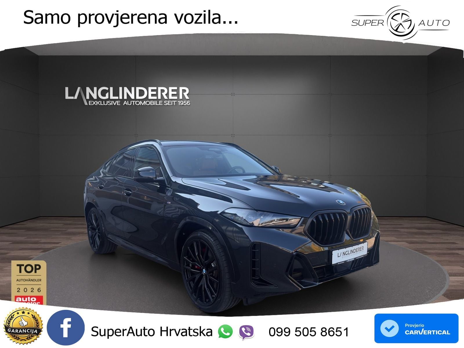 BMW X6 40d (352 KS) xDrive Steptronic LED+GR SJED+ACC
