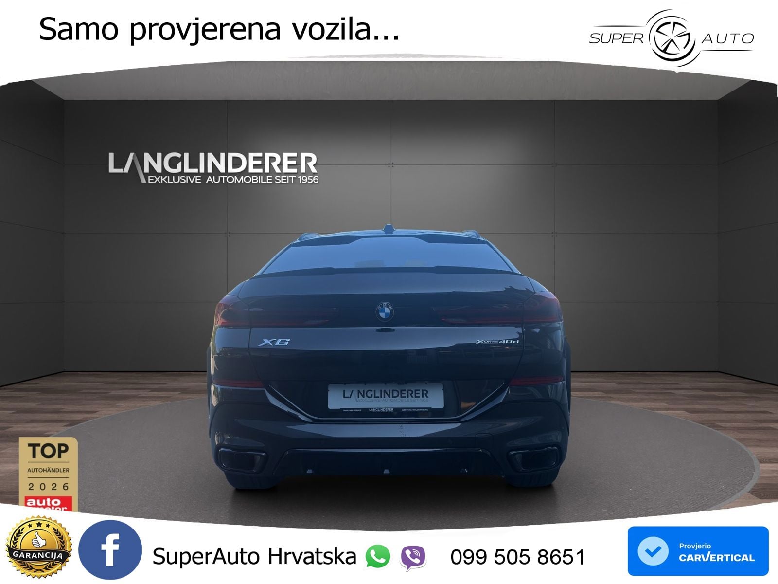 BMW X6 40d (352 KS) xDrive Steptronic LED+GR SJED+ACC