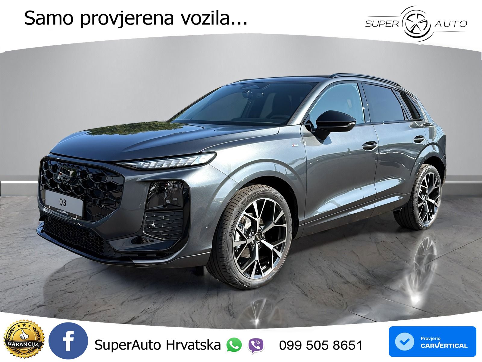 Audi Q3 1.5 TFSI (150 KS) S tronic LED+GR SJED+ACC