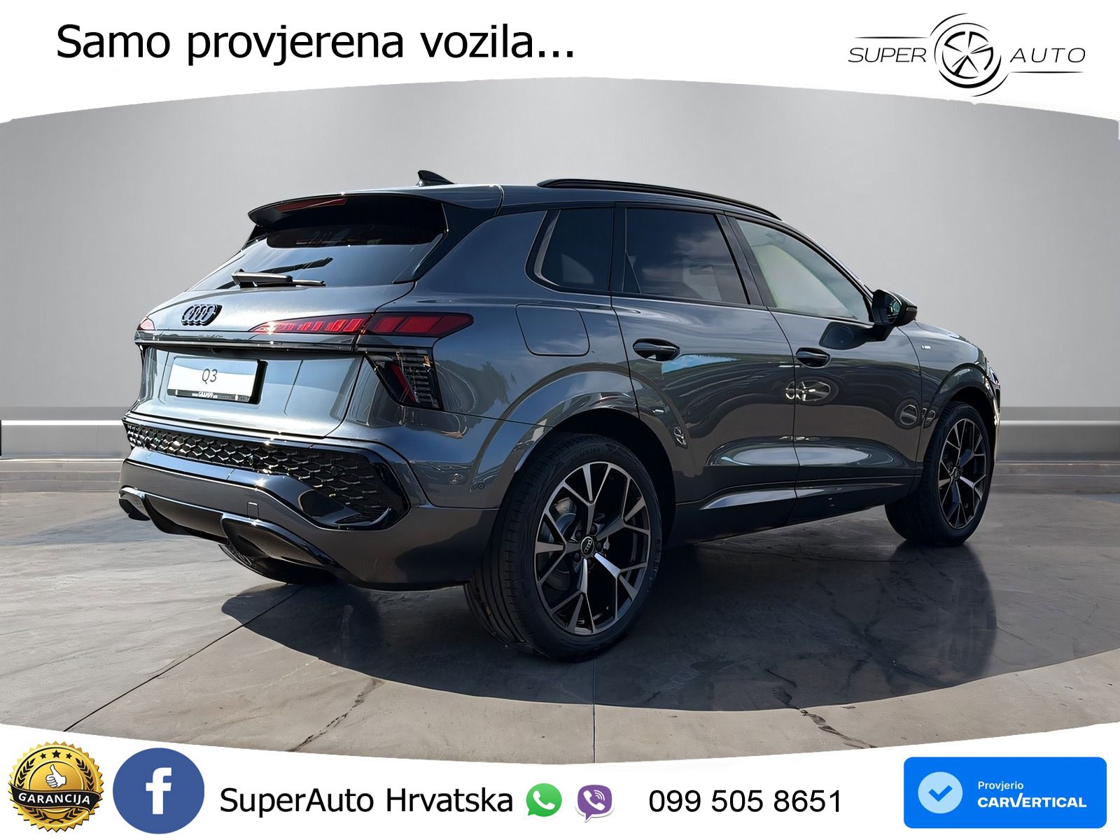 Audi Q3 1.5 TFSI (150 KS) S tronic LED+GR SJED+ACC