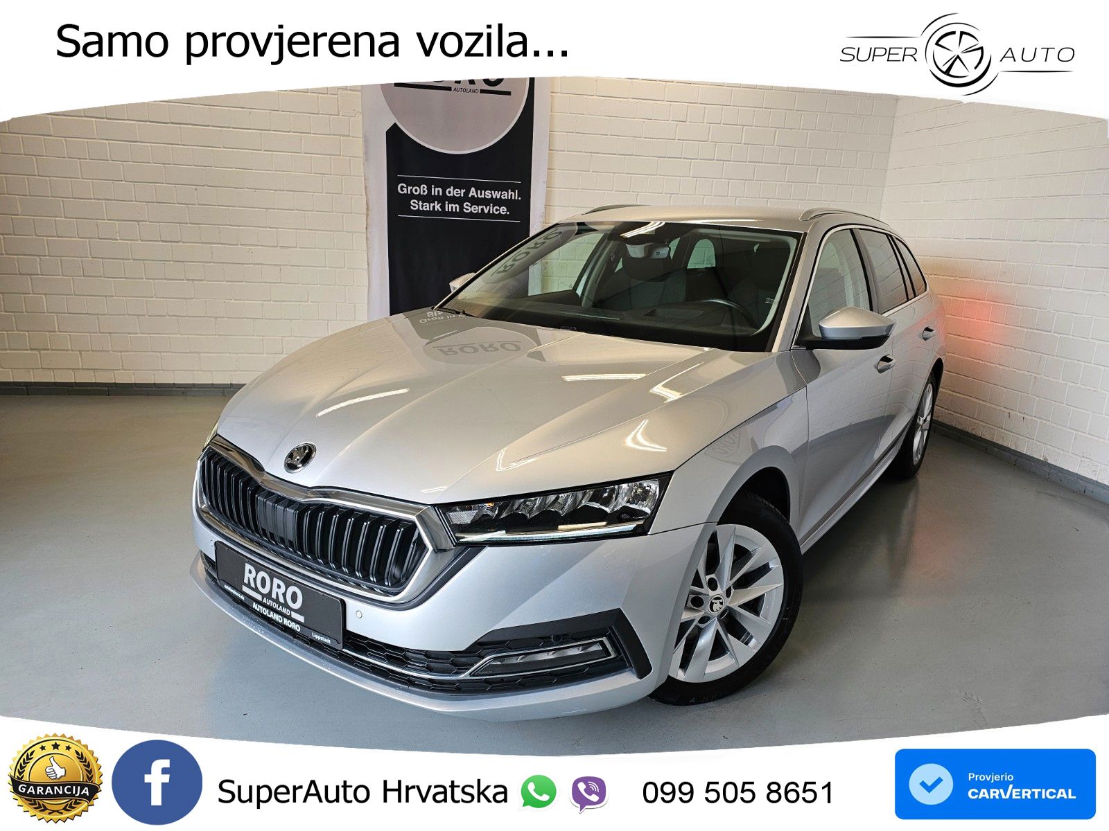 Škoda Octavia Combi 2.0 TDI (150 KS) 4x4 DSG LED+GR SJED+ACC