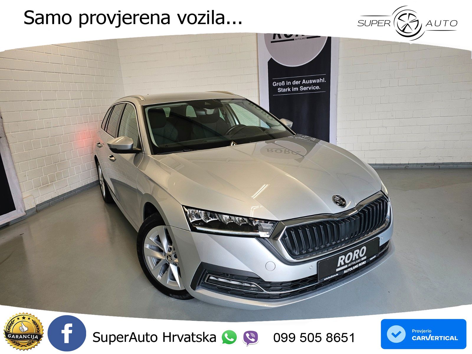 Škoda Octavia Combi 2.0 TDI (150 KS) 4x4 DSG LED+GR SJED+ACC
