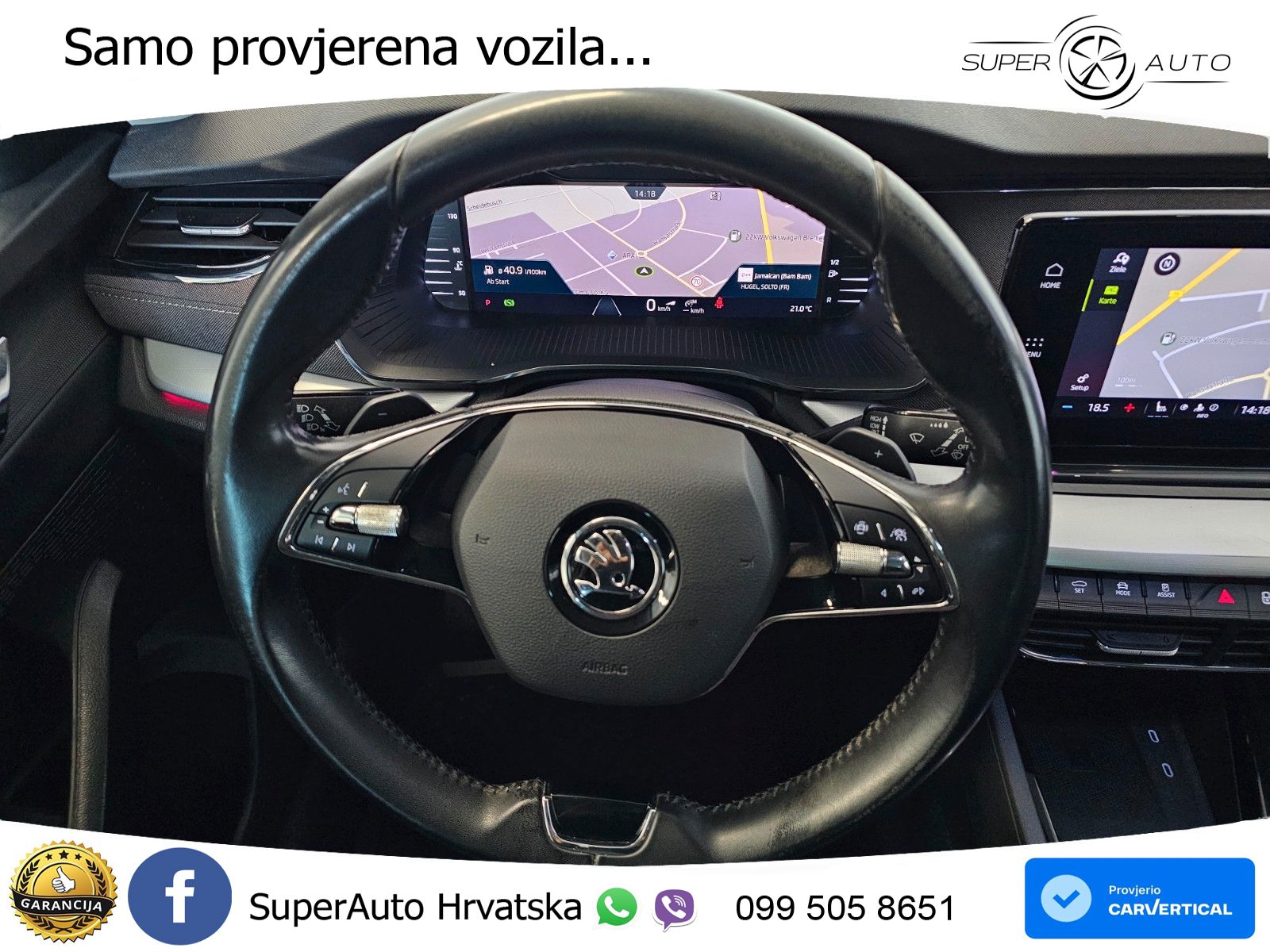 Škoda Octavia Combi 2.0 TDI (150 KS) 4x4 DSG LED+GR SJED+ACC