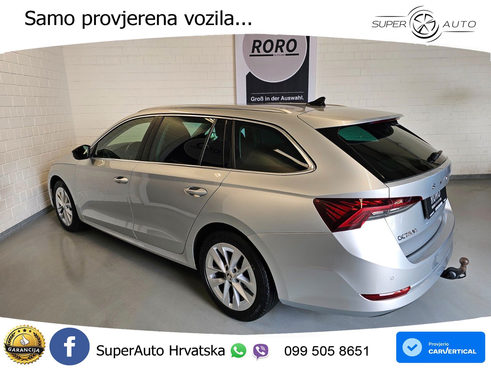 Škoda Octavia Combi 2.0 TDI (150 KS) 4x4 DSG LED+GR SJED+ACC