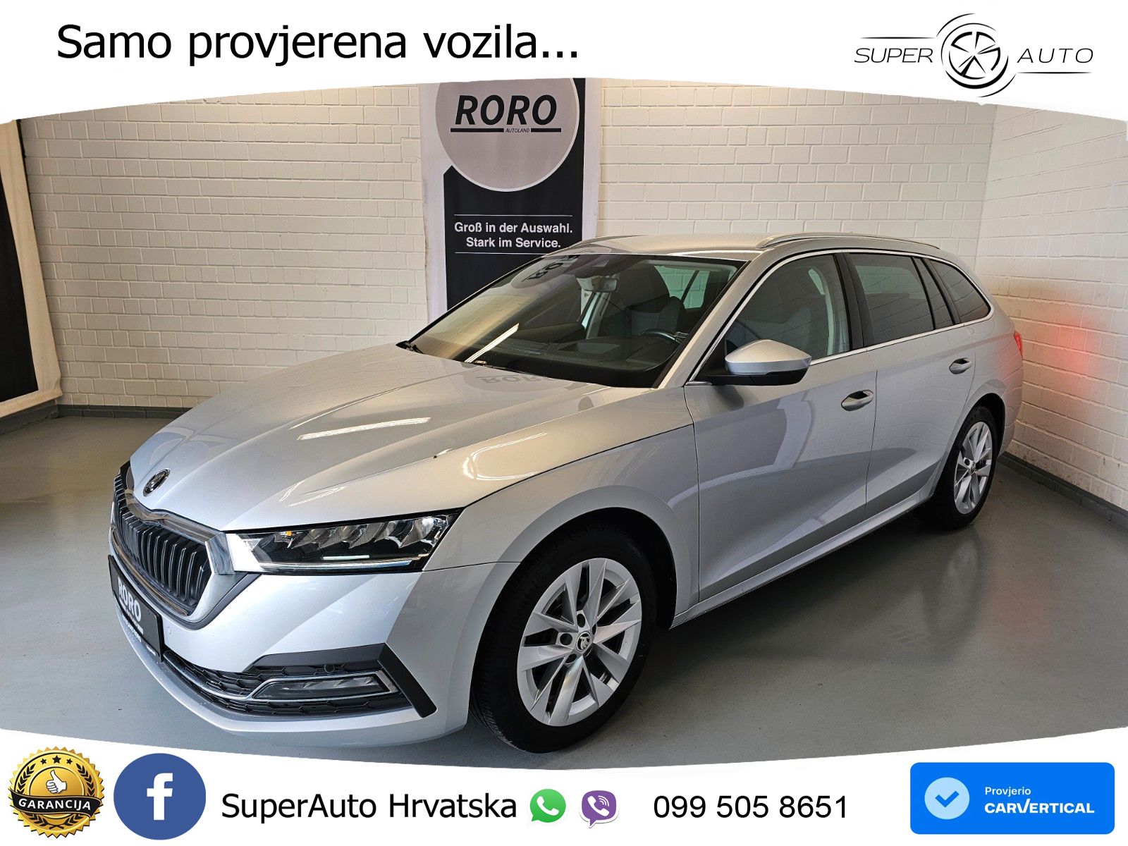 Škoda Octavia Combi 2.0 TDI (150 KS) 4x4 DSG LED+GR SJED+ACC