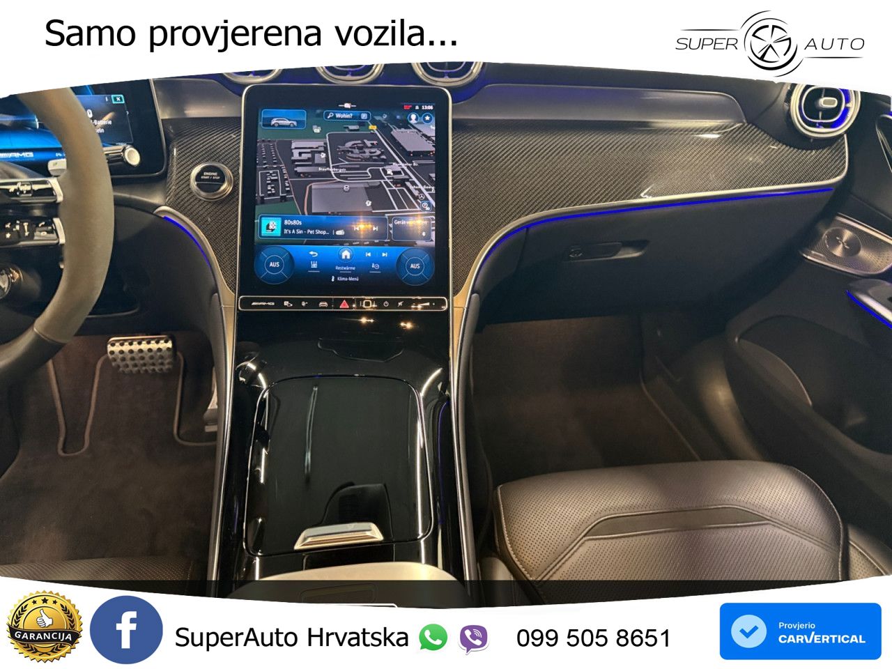 Mercedes AMG GLC 63 S E PERFORMANCE (680 KS) 4MATIC+ AMG SPEEDSHIFT MCT 9G LED+GR SJED+ACC