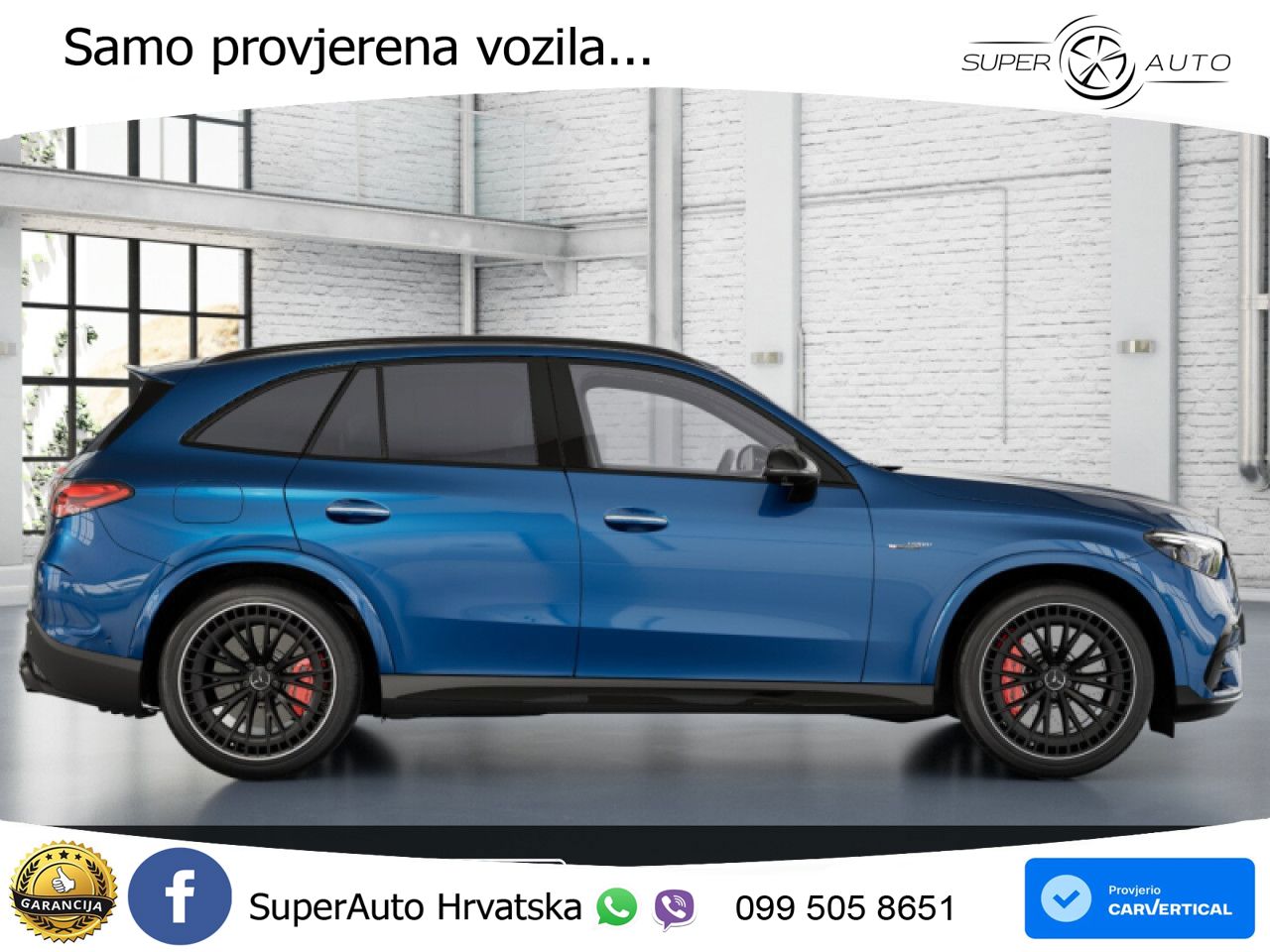 Mercedes AMG GLC 63 S E PERFORMANCE (680 KS) 4MATIC+ AMG SPEEDSHIFT MCT 9G LED+GR SJED+ACC