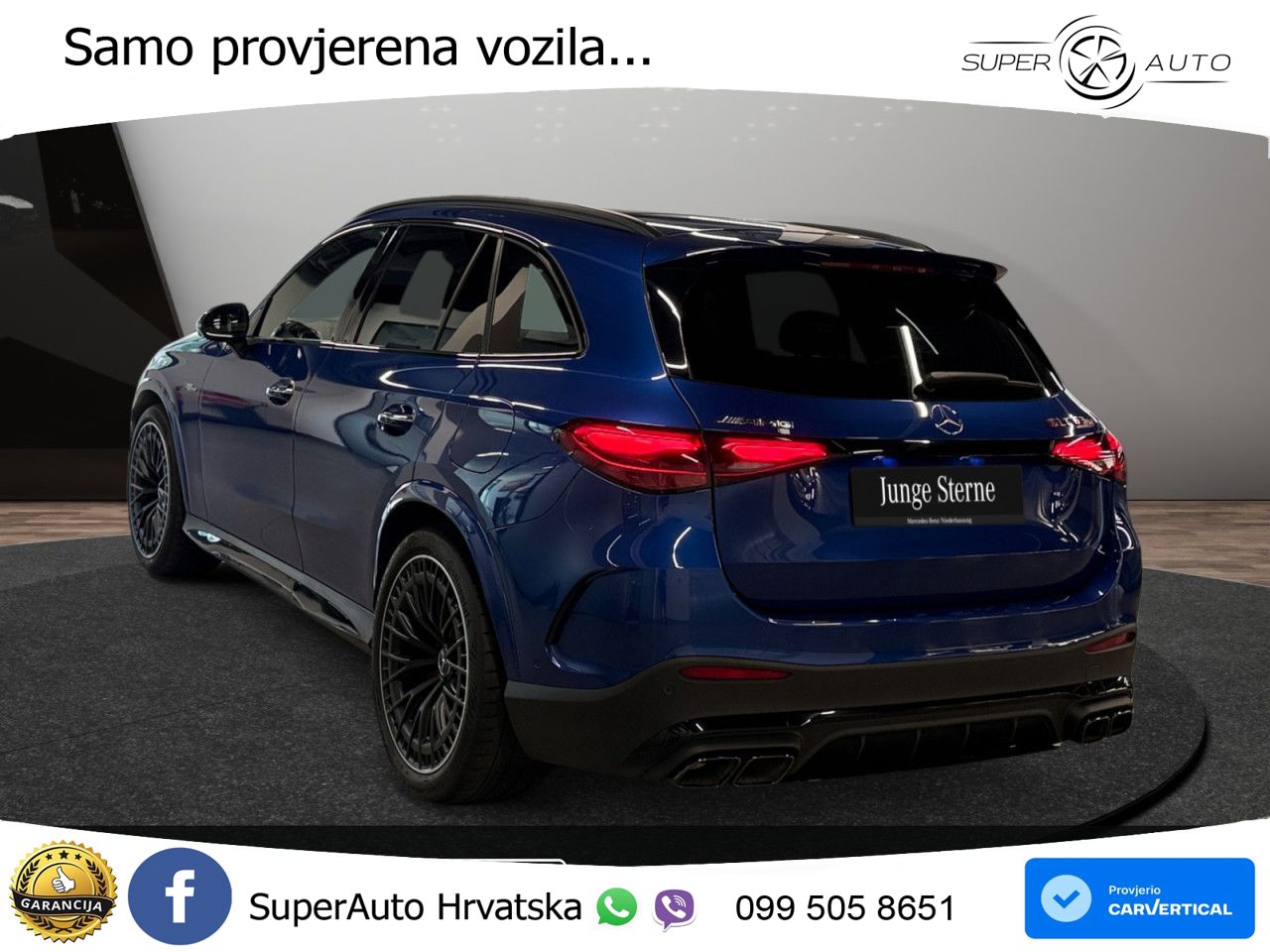 Mercedes AMG GLC 63 S E PERFORMANCE (680 KS) 4MATIC+ AMG SPEEDSHIFT MCT 9G LED+GR SJED+ACC
