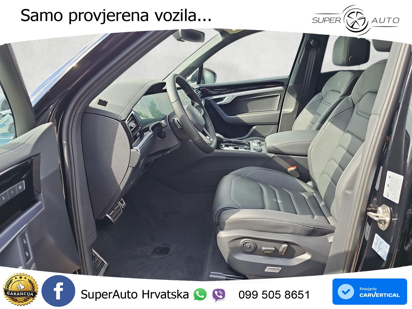 Volkswagen Touareg 3.0 V6 TDI (286 KS) 4MOTION Tiptronic ZRAČNI+ACC+GR SJED+KAM+PANO