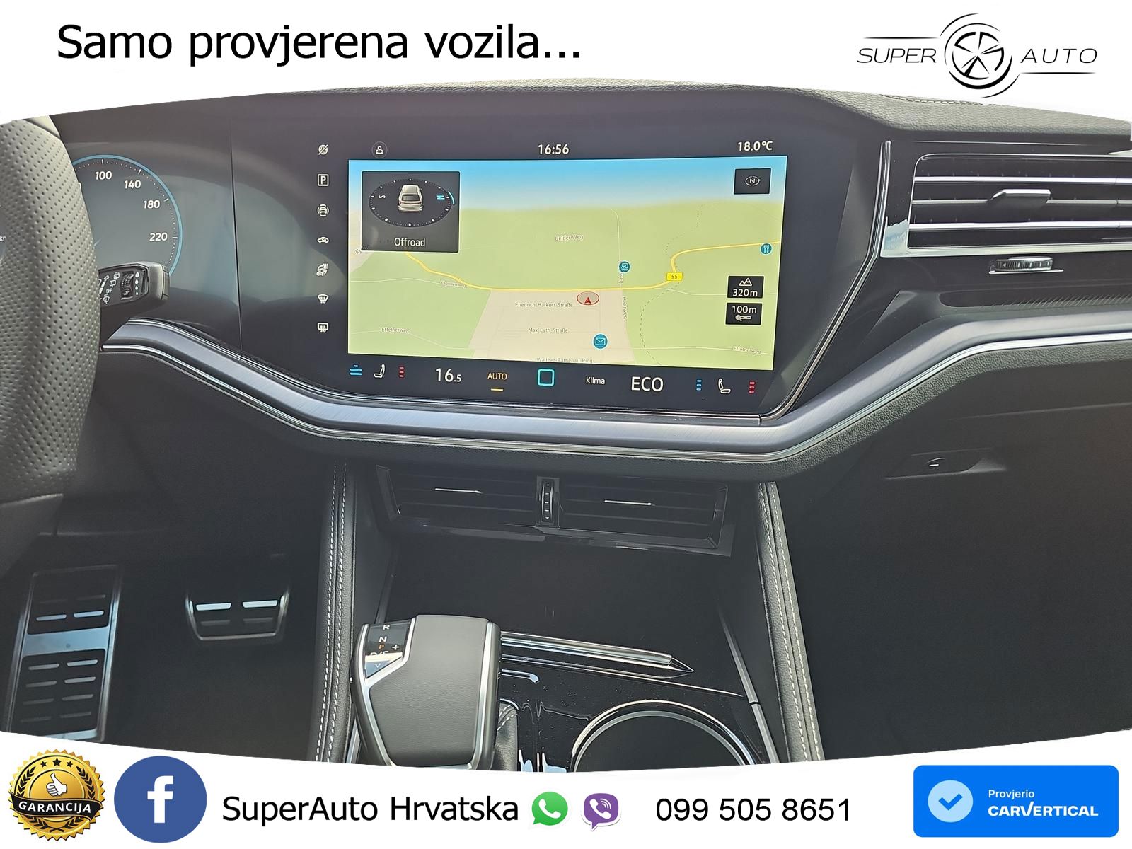Volkswagen Touareg 3.0 V6 TDI (286 KS) 4MOTION Tiptronic ZRAČNI+ACC+GR SJED+KAM+PANO