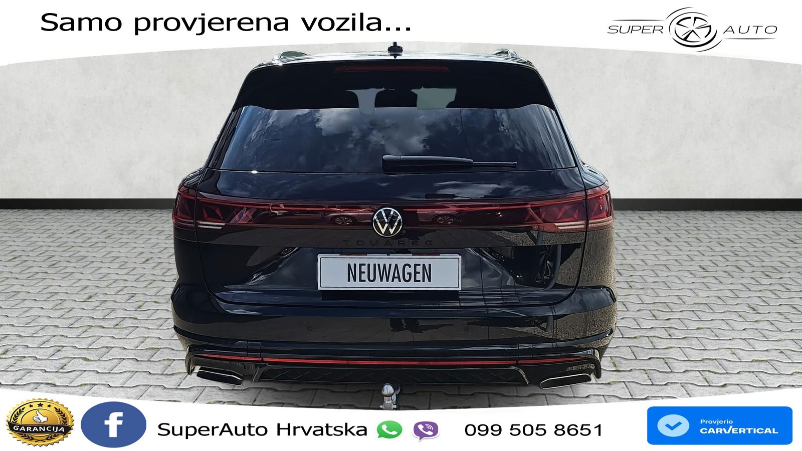 Volkswagen Touareg 3.0 V6 TDI (286 KS) 4MOTION Tiptronic ZRAČNI+ACC+GR SJED+KAM+PANO
