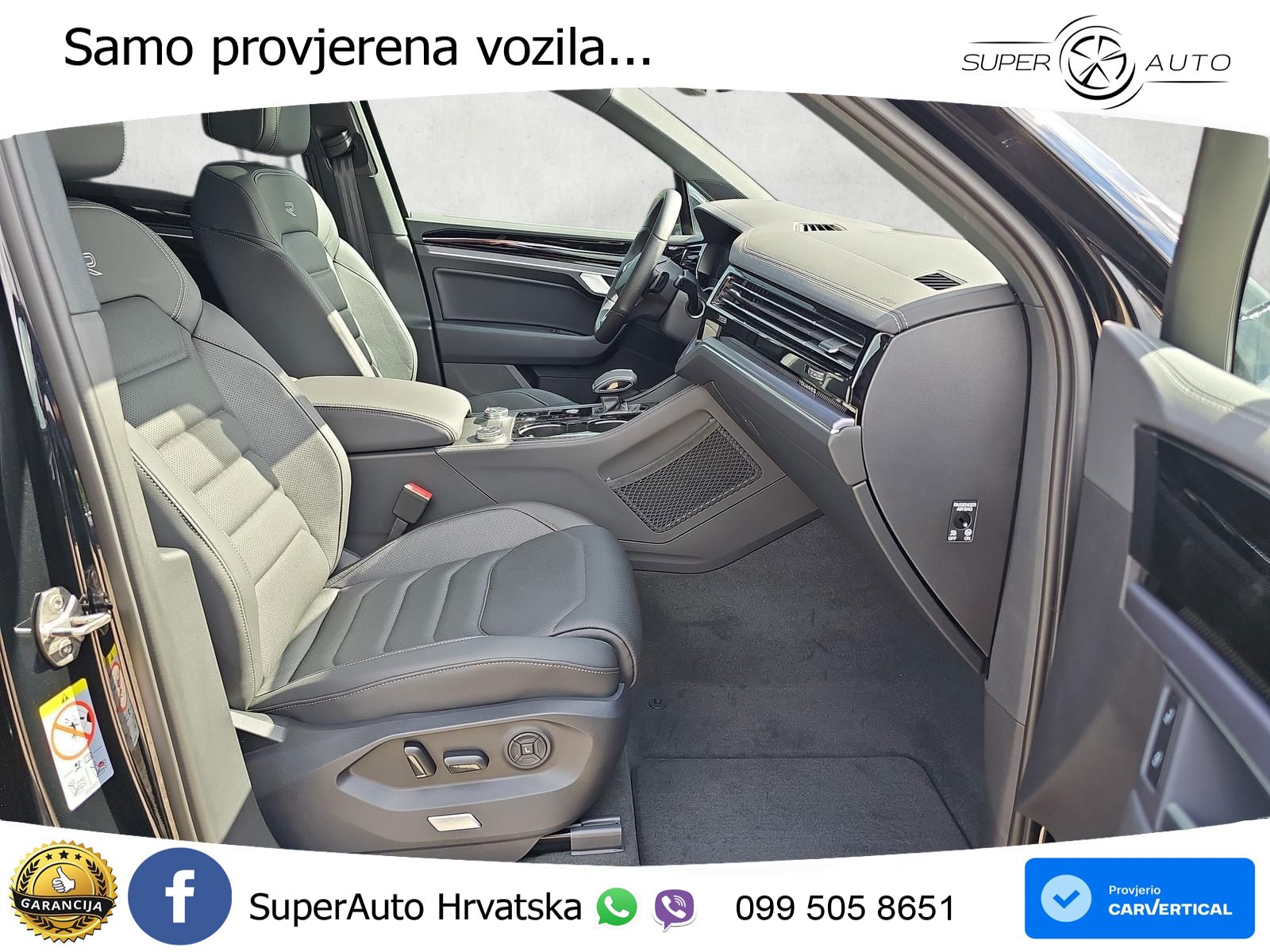 Volkswagen Touareg 3.0 V6 TDI (286 KS) 4MOTION Tiptronic ZRAČNI+ACC+GR SJED+KAM+PANO