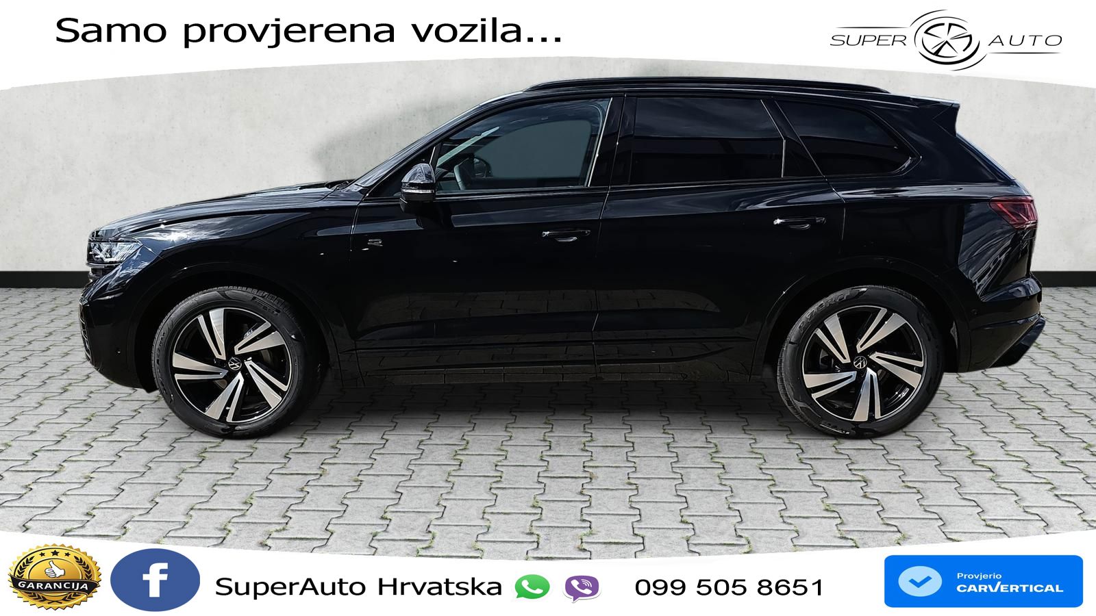 Volkswagen Touareg 3.0 V6 TDI (286 KS) 4MOTION Tiptronic ZRAČNI+ACC+GR SJED+KAM+PANO