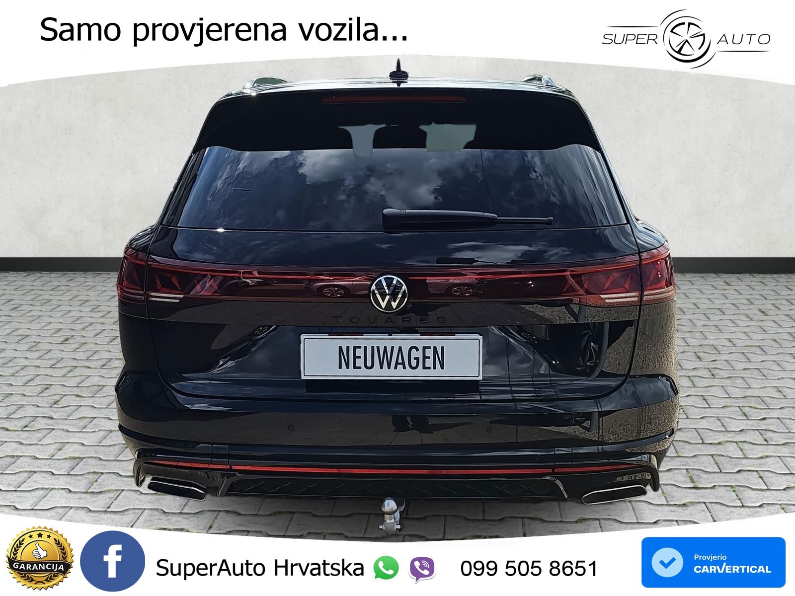 Volkswagen Touareg 3.0 V6 TDI (286 KS) 4MOTION Tiptronic ZRAČNI+ACC+GR SJED+KAM+PANO