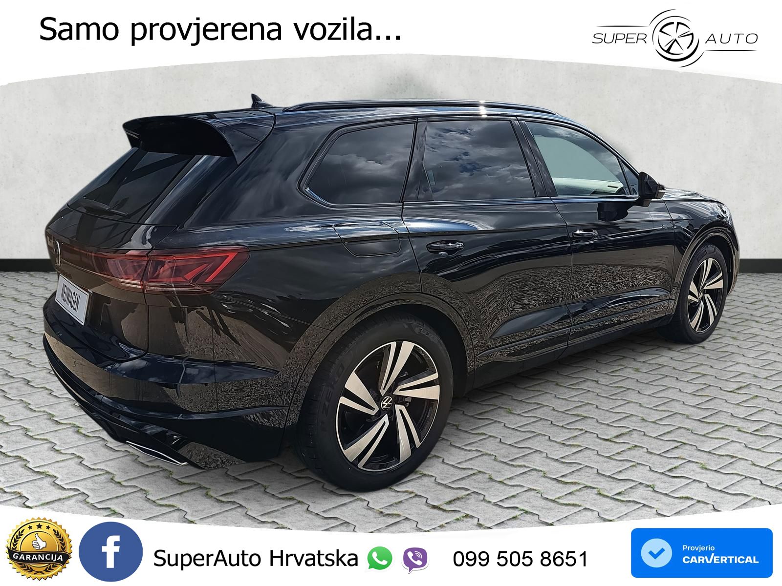 Volkswagen Touareg 3.0 V6 TDI (286 KS) 4MOTION Tiptronic ZRAČNI+ACC+GR SJED+KAM+PANO