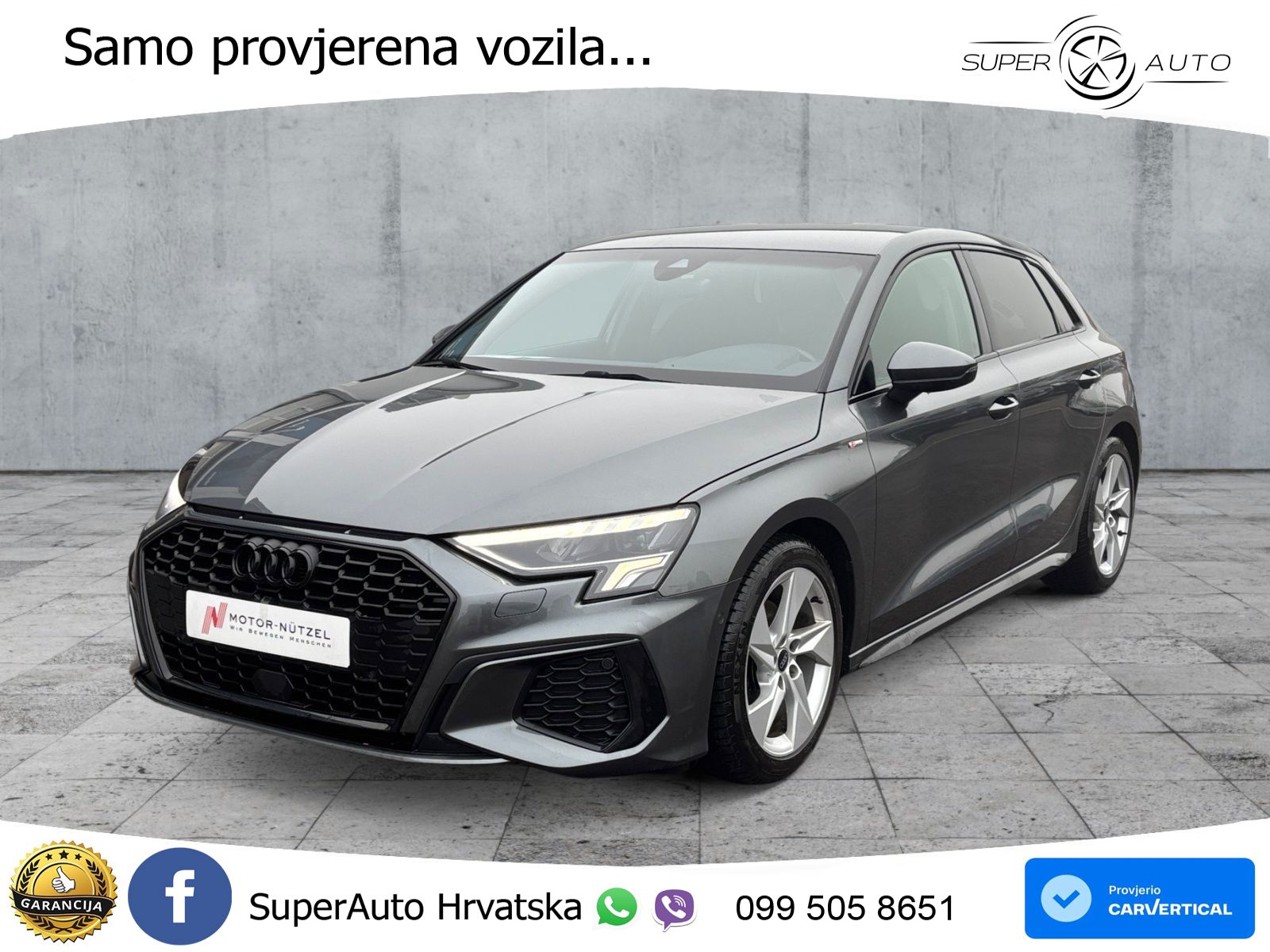 Audi A3 30 TDI (116 KS) S tronic S line LED+GR SJED+ACC