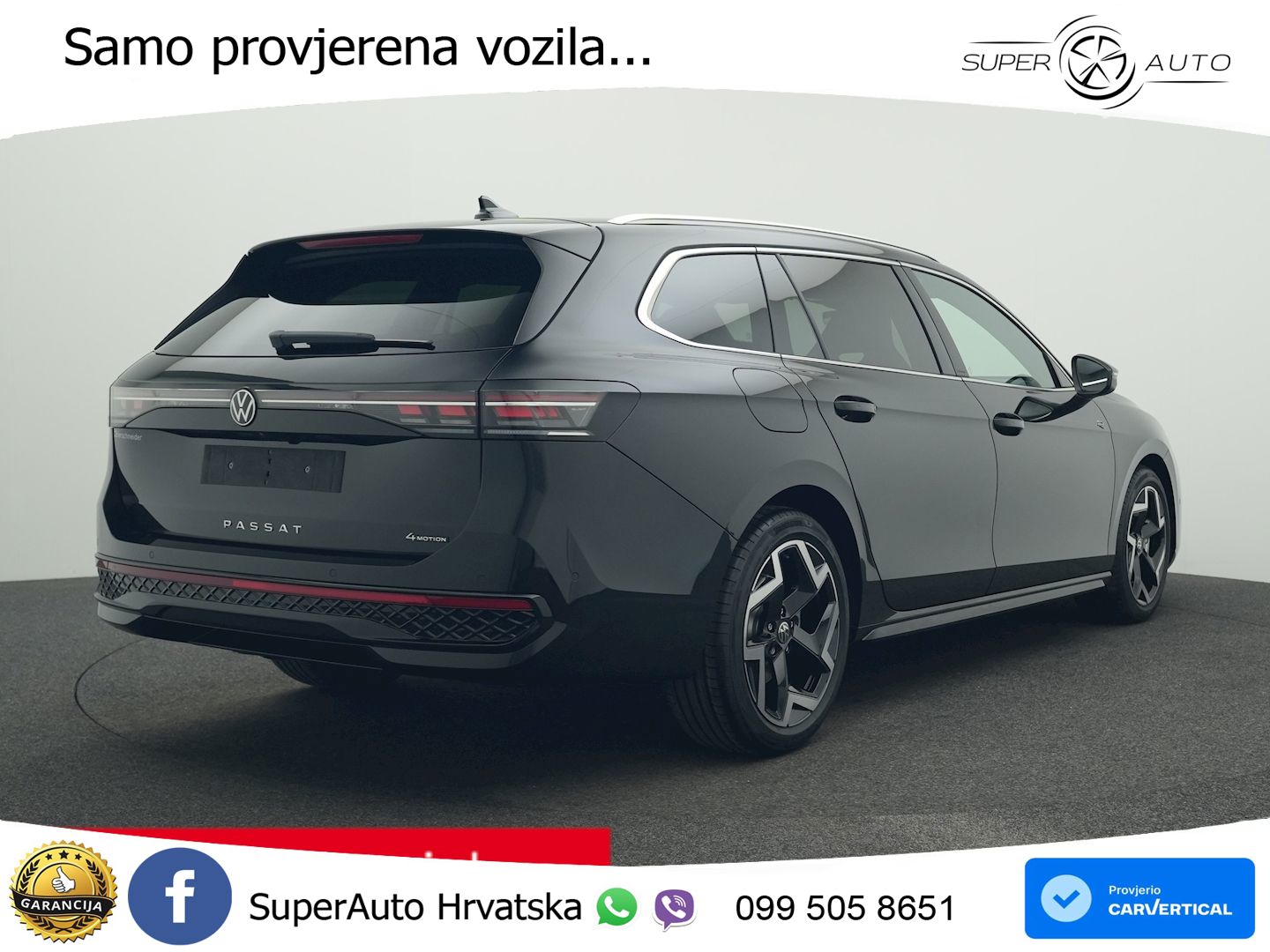 Volkswagen Passat Variant 2.0 TDI (193 KS) 4MOTION DSG R-Line LED+GR SJED+ACC