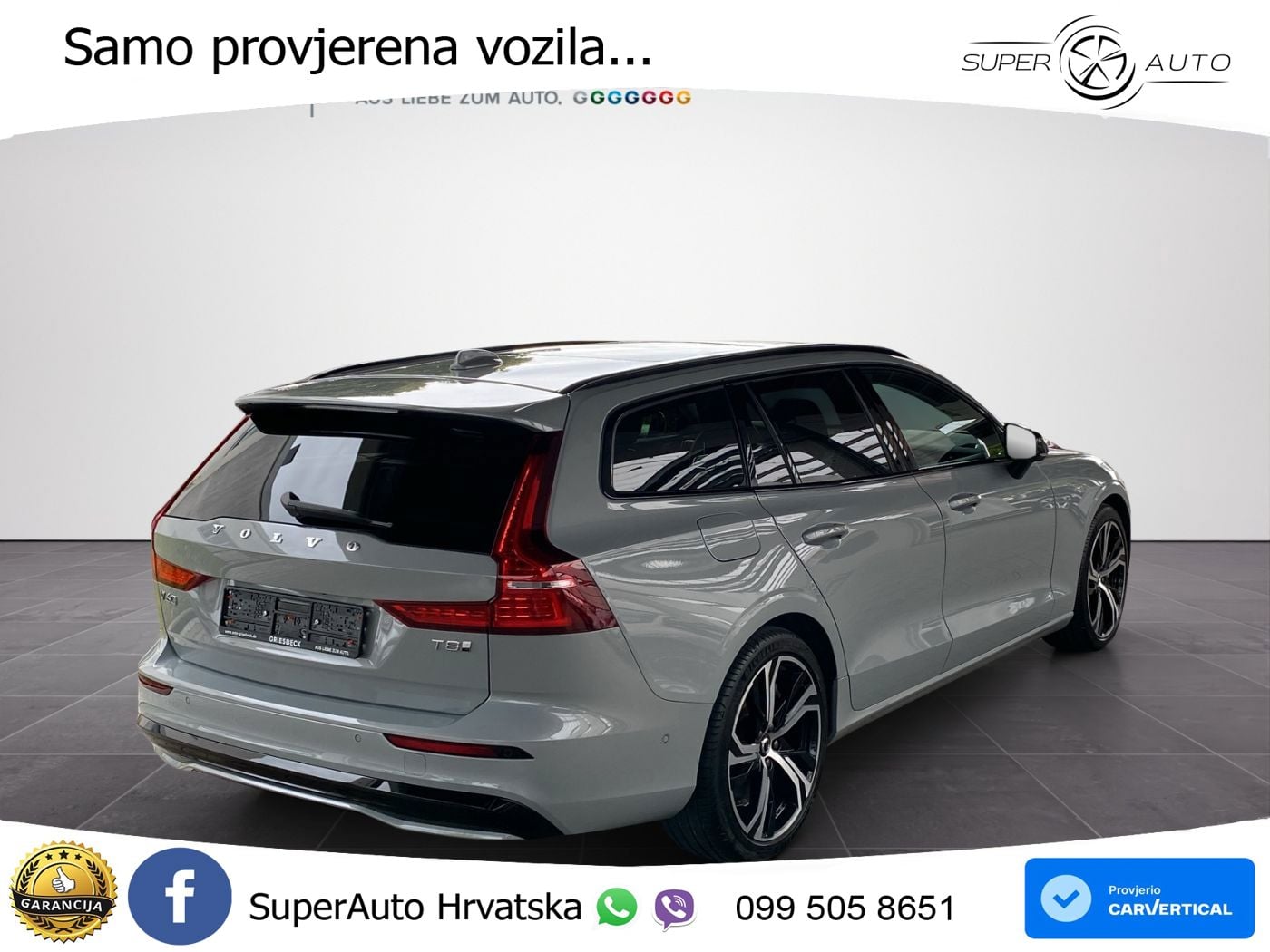 Volvo V60 2.0 T8 AWD Geartronic LED+GR SJED+ACC