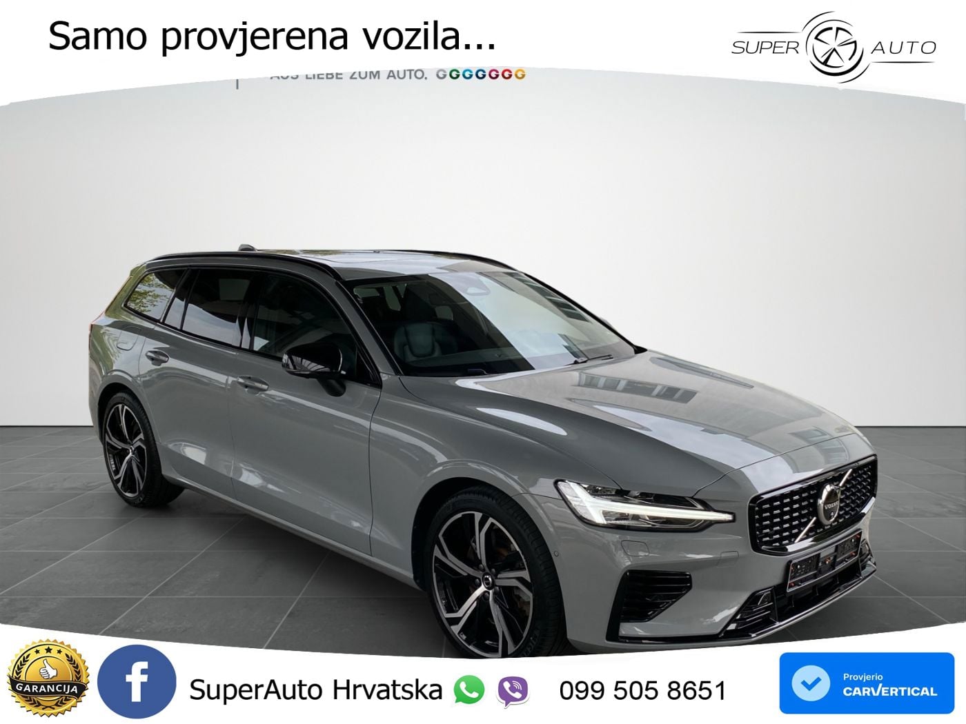 Volvo V60 2.0 T8 AWD Geartronic LED+GR SJED+ACC
