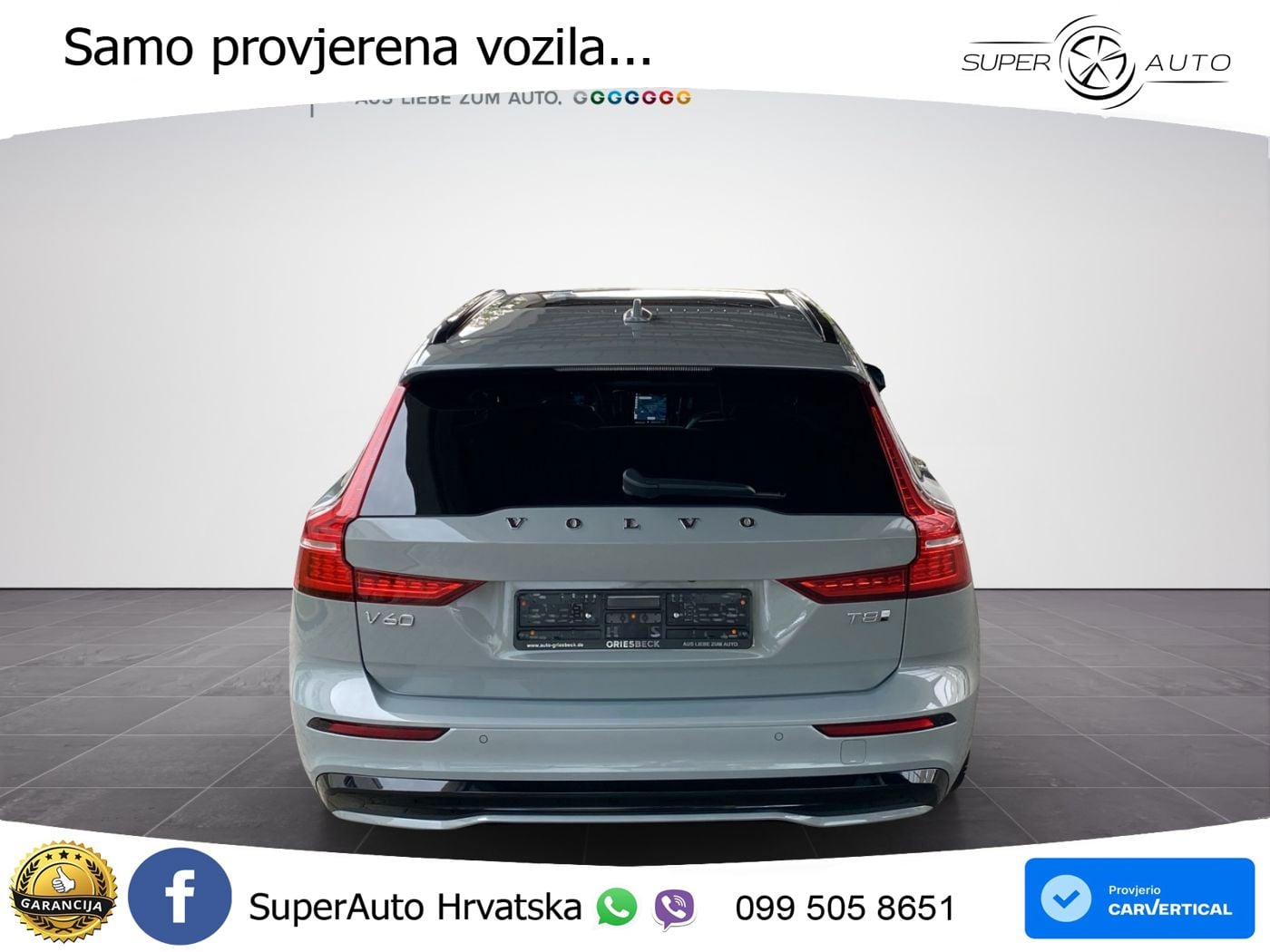 Volvo V60 2.0 T8 AWD Geartronic LED+GR SJED+ACC