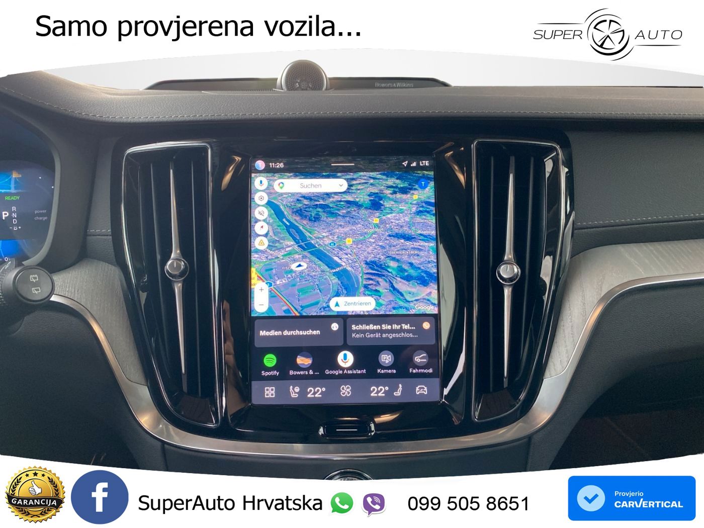 Volvo V60 2.0 T8 AWD Geartronic LED+GR SJED+ACC