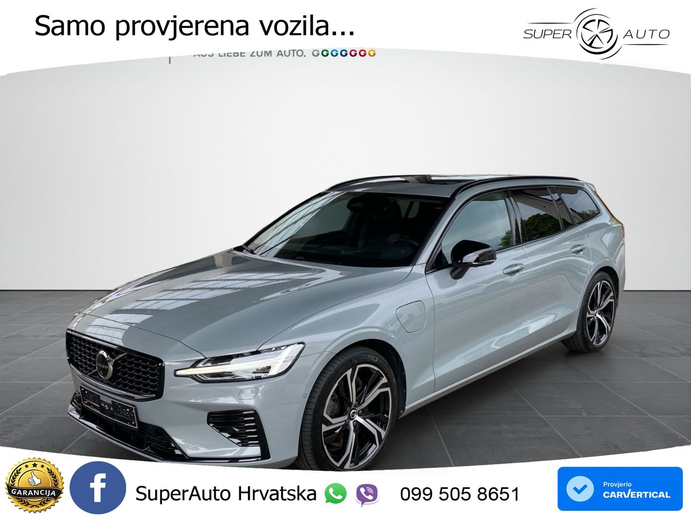 Volvo V60 2.0 T8 AWD Geartronic LED+GR SJED+ACC