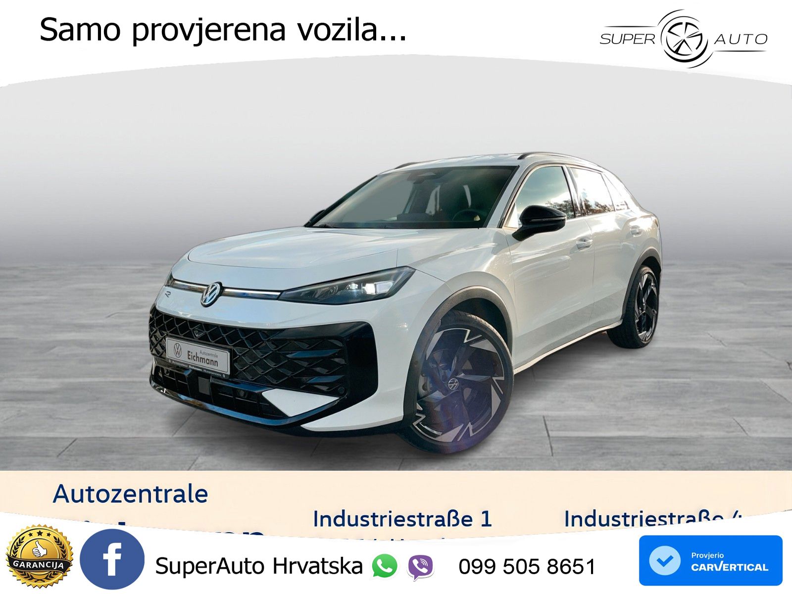 Volkswagen T-Roc 1.5 eTSI (150 KS)  DSG R-Line LED+GR SJED+ACC
