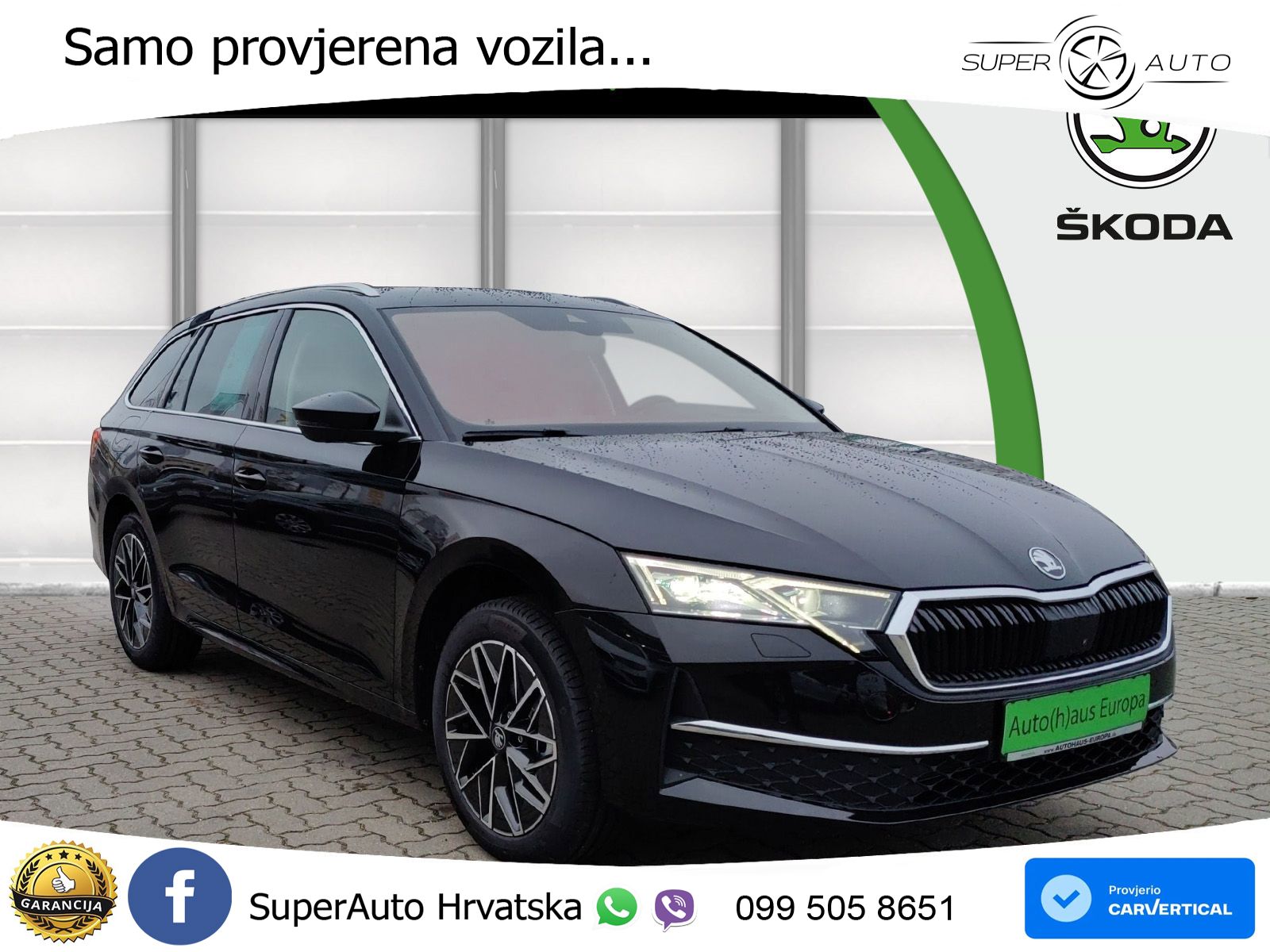 Škoda Octavia Combi 2.0 TDI (150 KS) DSG LED+GR SJED+ACC
