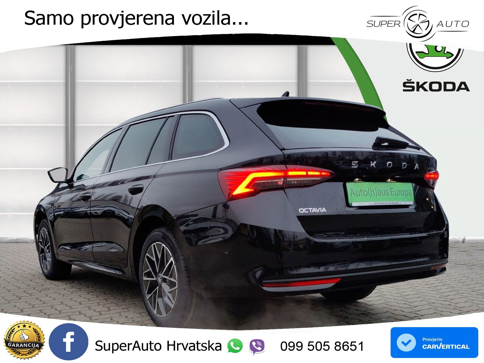 Škoda Octavia Combi 2.0 TDI (150 KS) DSG LED+GR SJED+ACC