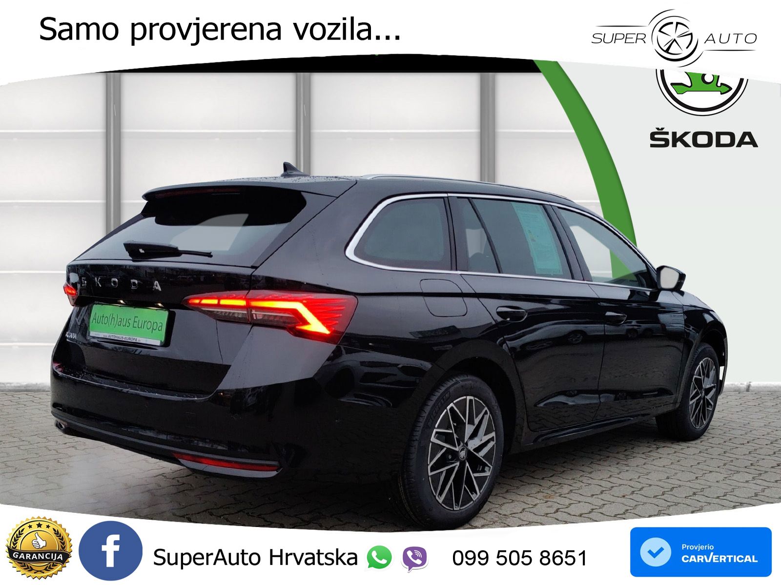 Škoda Octavia Combi 2.0 TDI (150 KS) DSG LED+GR SJED+ACC