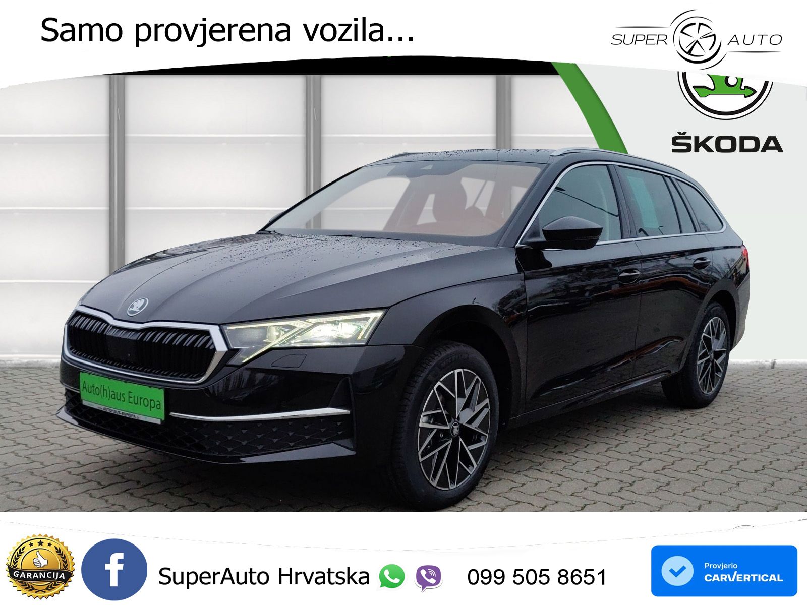 Škoda Octavia Combi 2.0 TDI (150 KS) DSG LED+GR SJED+ACC