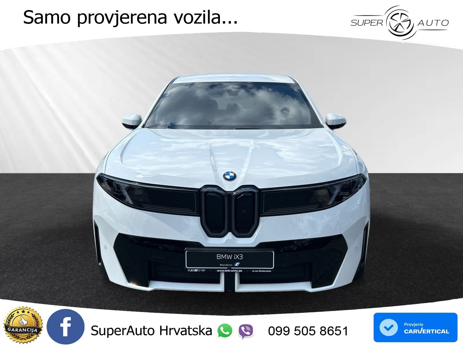 BMW iX3 40 82.6 kWh (320 KS) M Sport LED+GR SJED+ACC