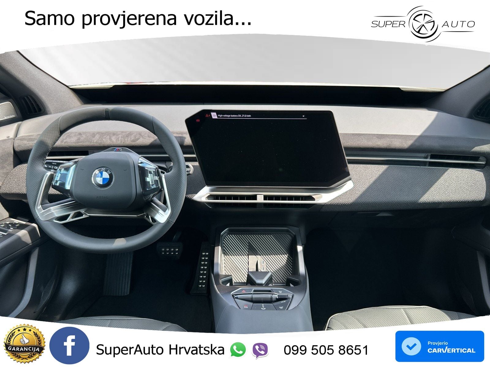 BMW iX3 40 82.6 kWh (320 KS) M Sport LED+GR SJED+ACC